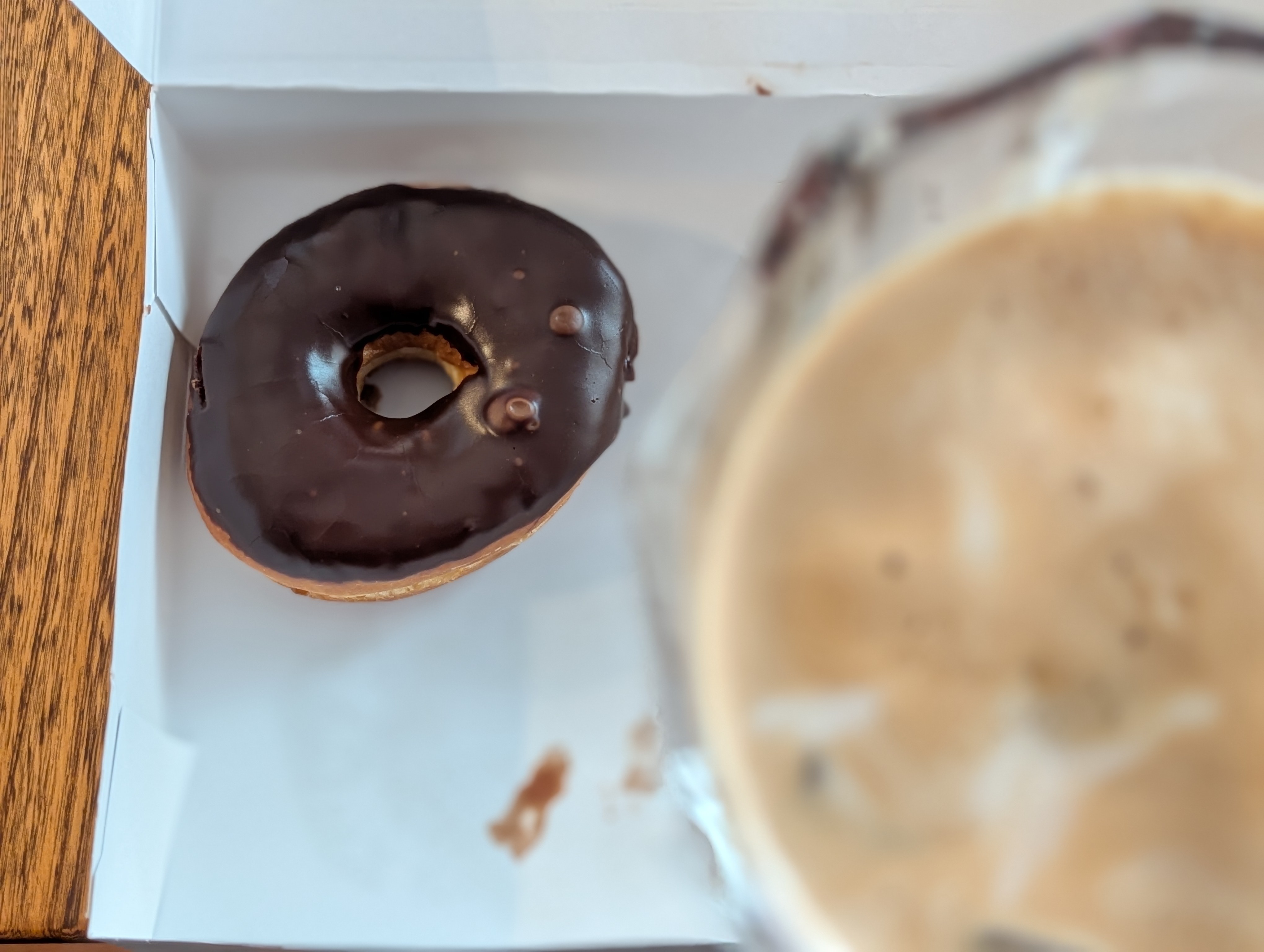 Fortunately grabbed the last donut