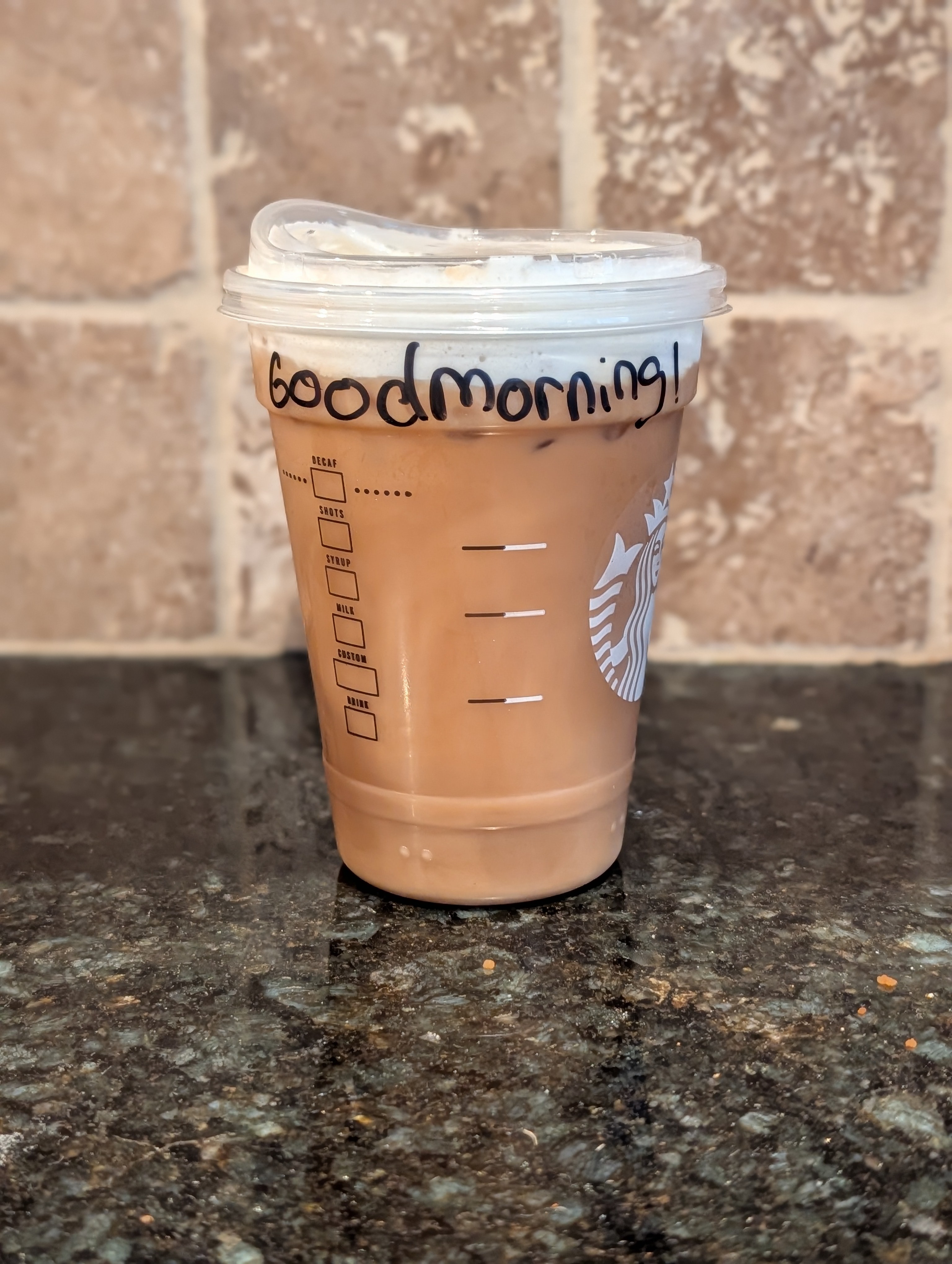 Great way to start the day with some toasted coconut cold brew