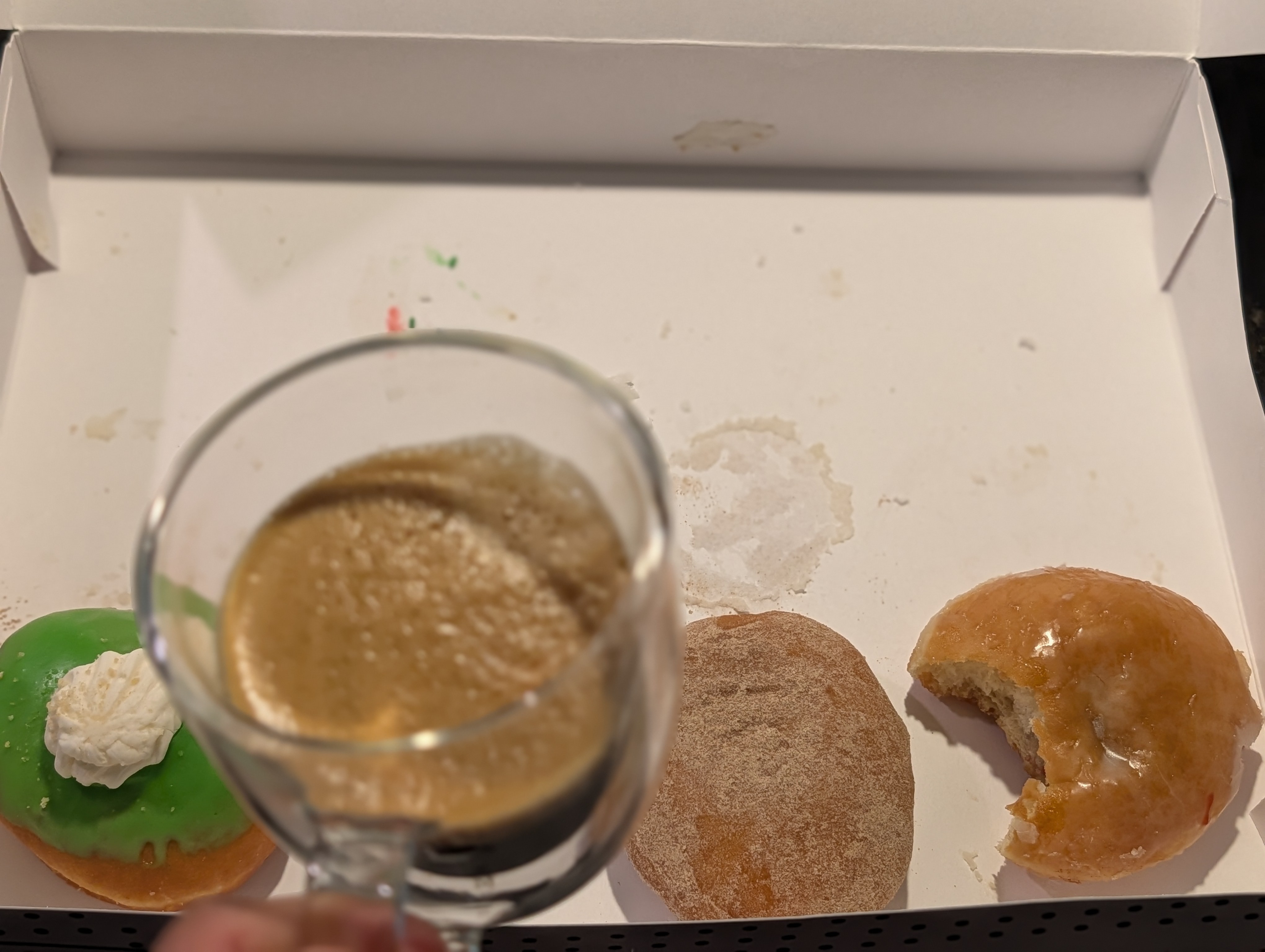 Not many choices left.  At least the bitten one looks like one I would like.  I think I'll need to make some nitro cold brew since it will be over 100⁰F in a couple days 🥵