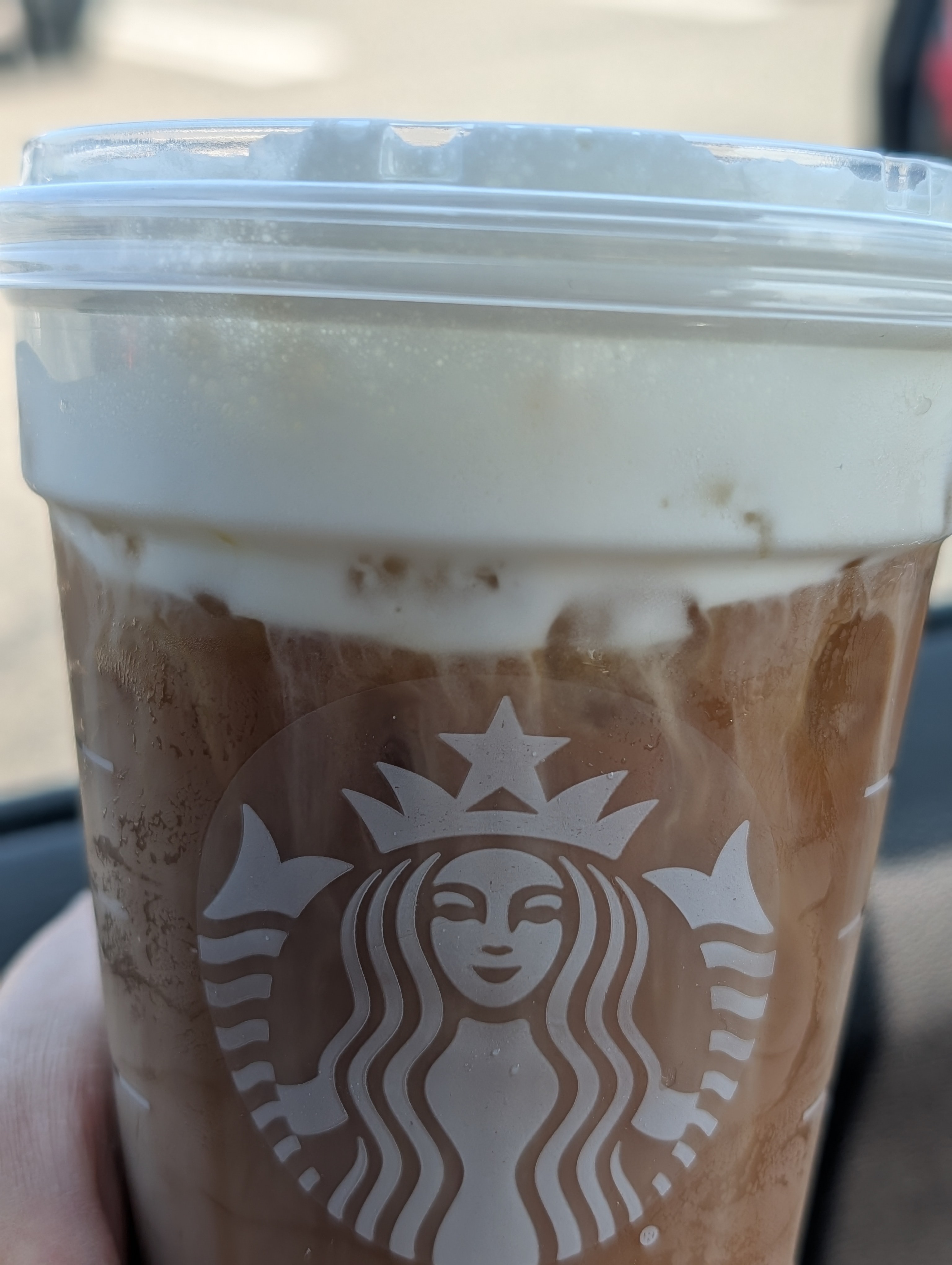 Grabbed a toasted coconut cream cold brew for the long drive