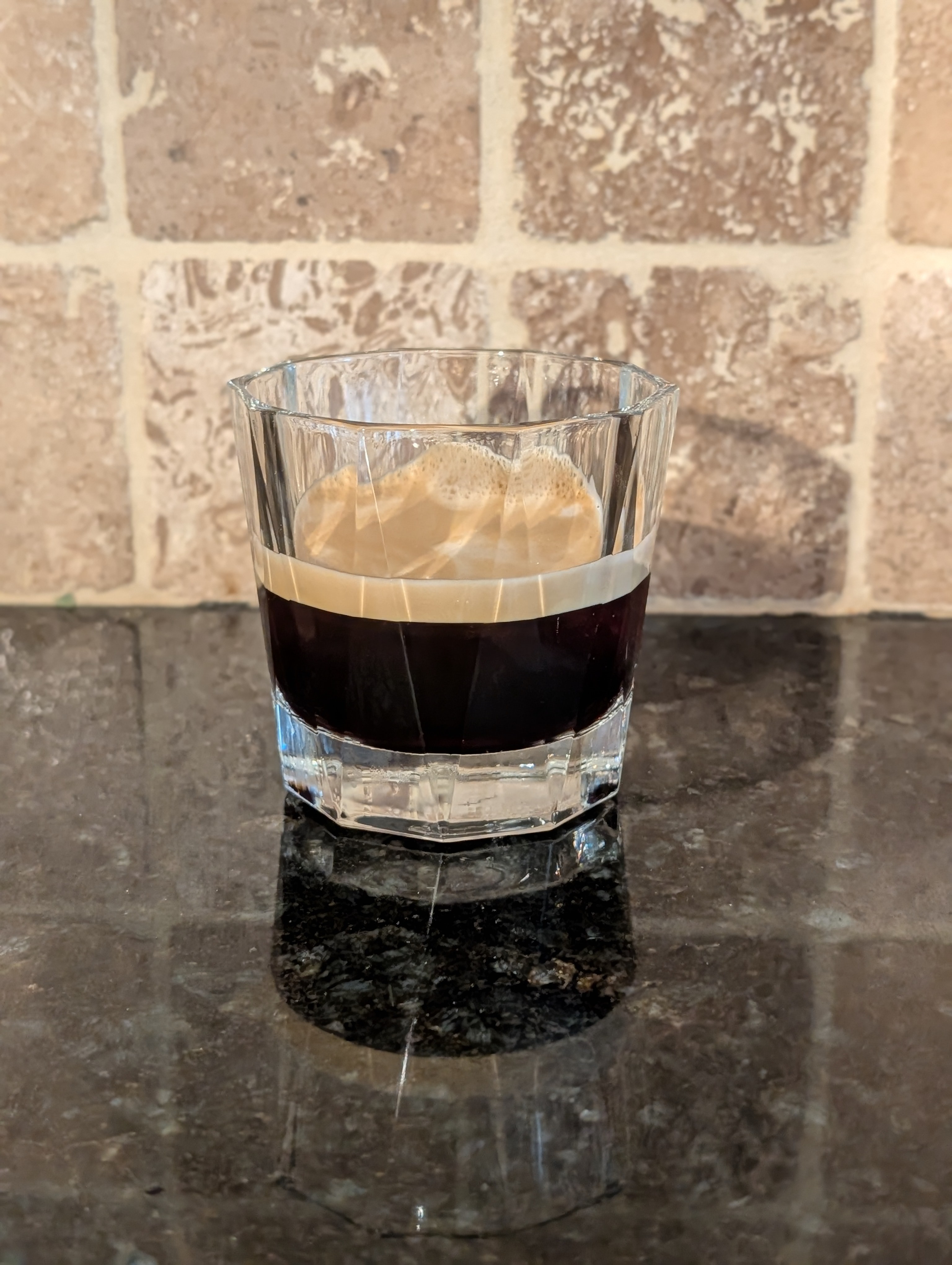 Unfortunately I forgot I was making an iced double so when I got back to the cup most of the ice melted :(