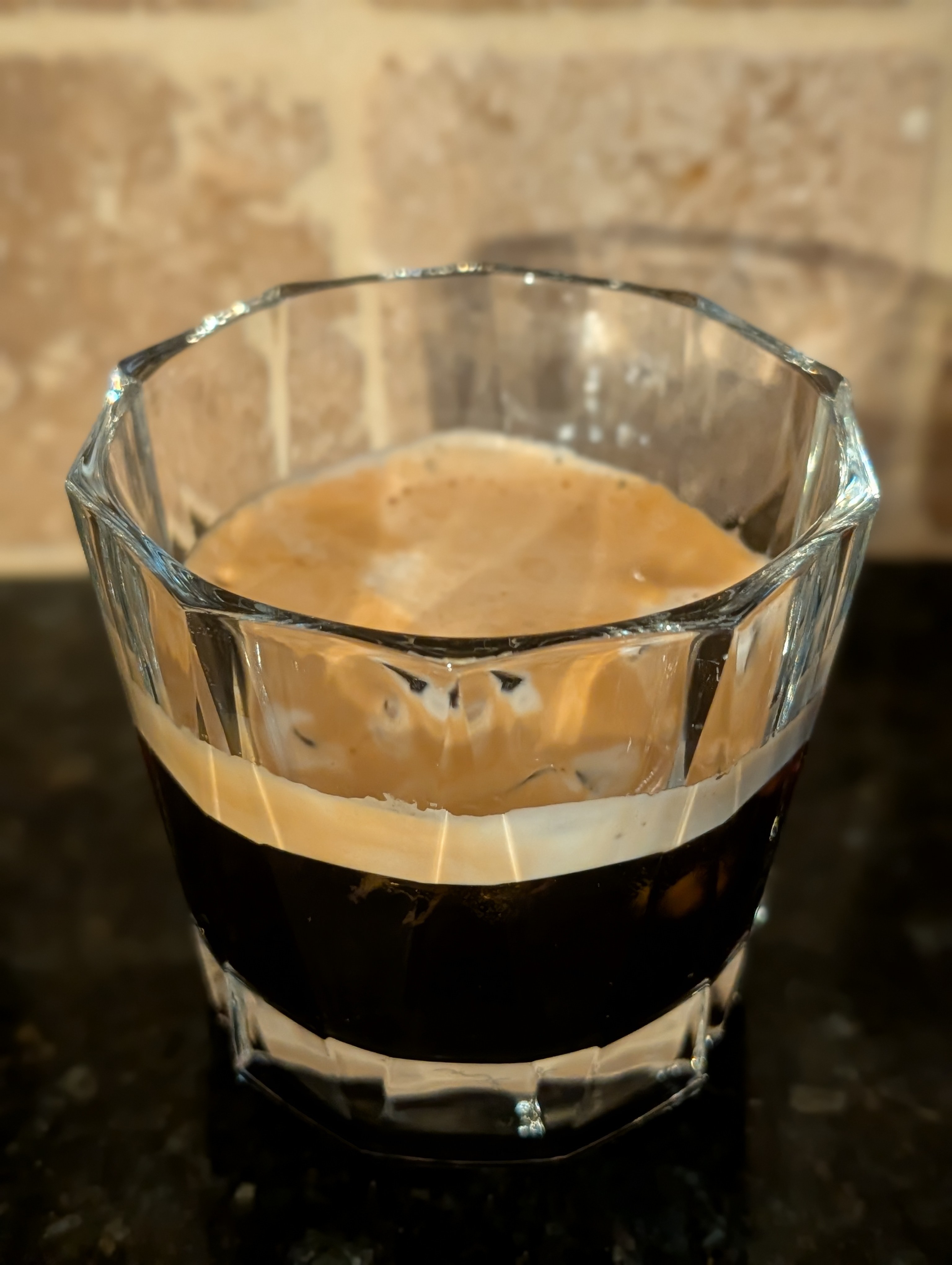 Having an iced double on a lazy, rainy Saturday