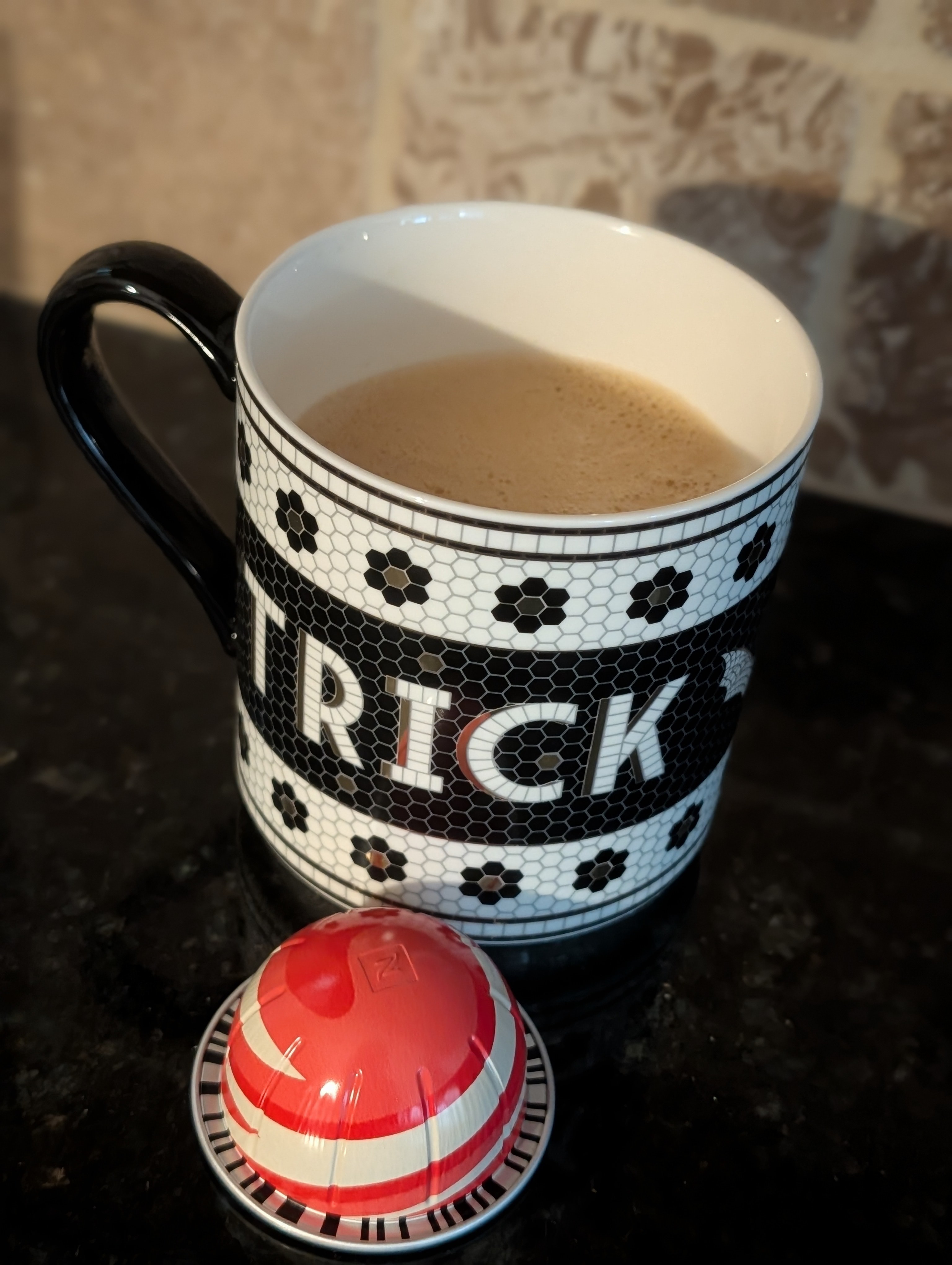 Had to add a little milk to make it less sweet.
