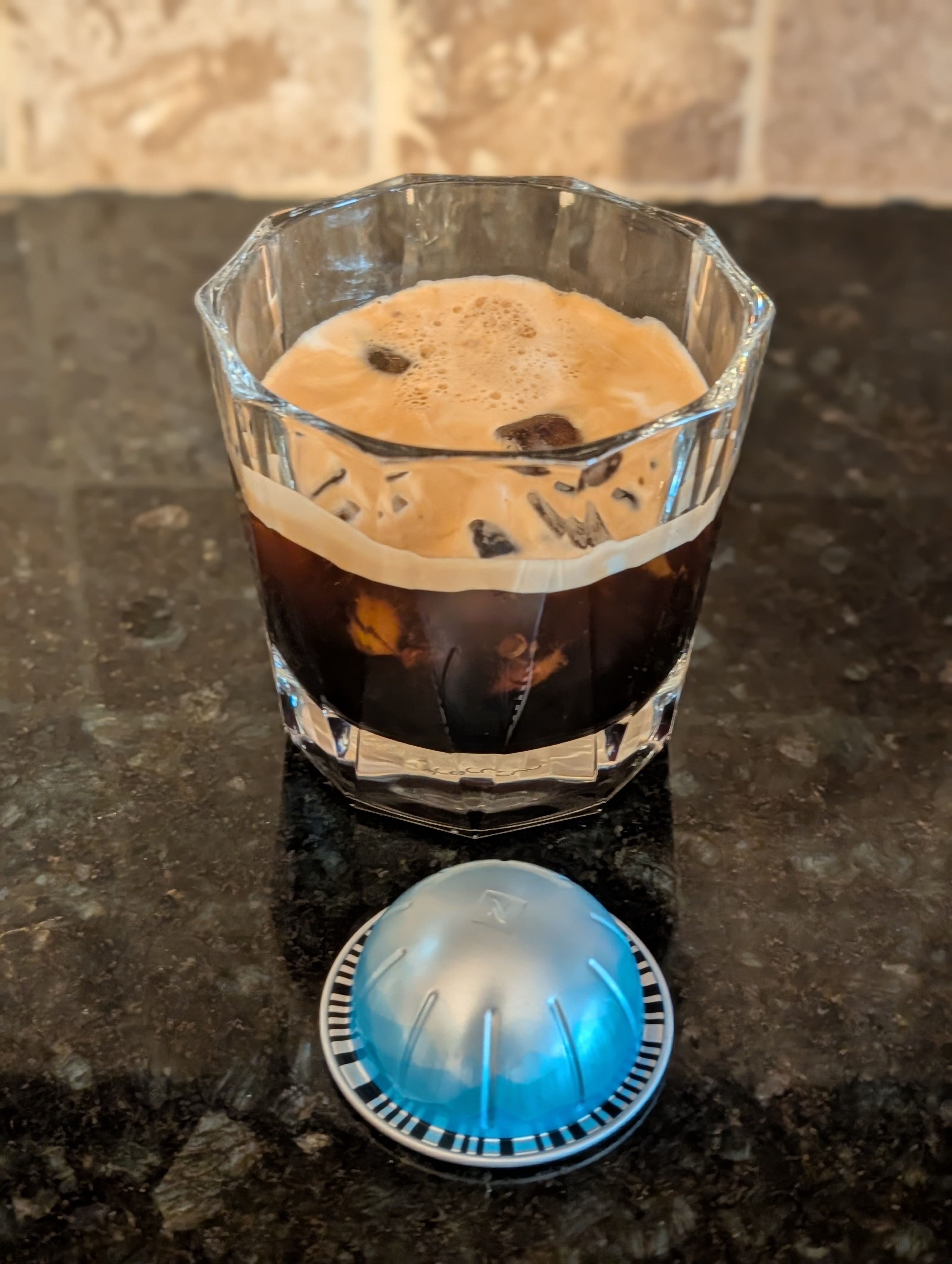 Having a late afternoon iced double after a busy Saturday
