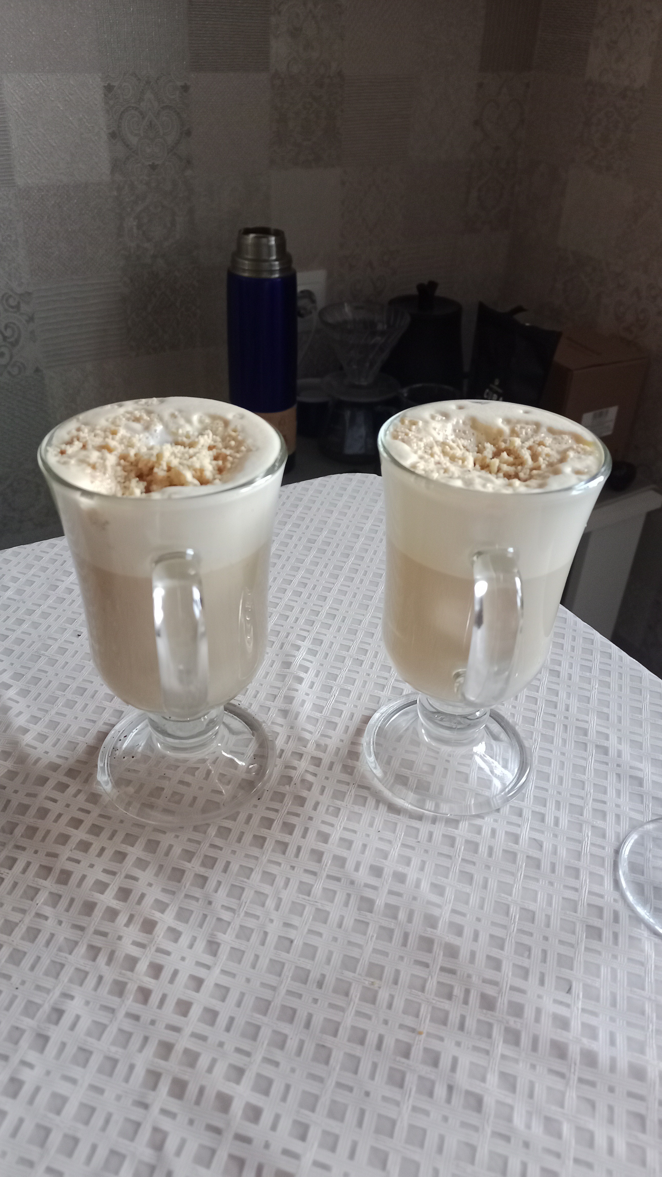 Peanut latte for the family