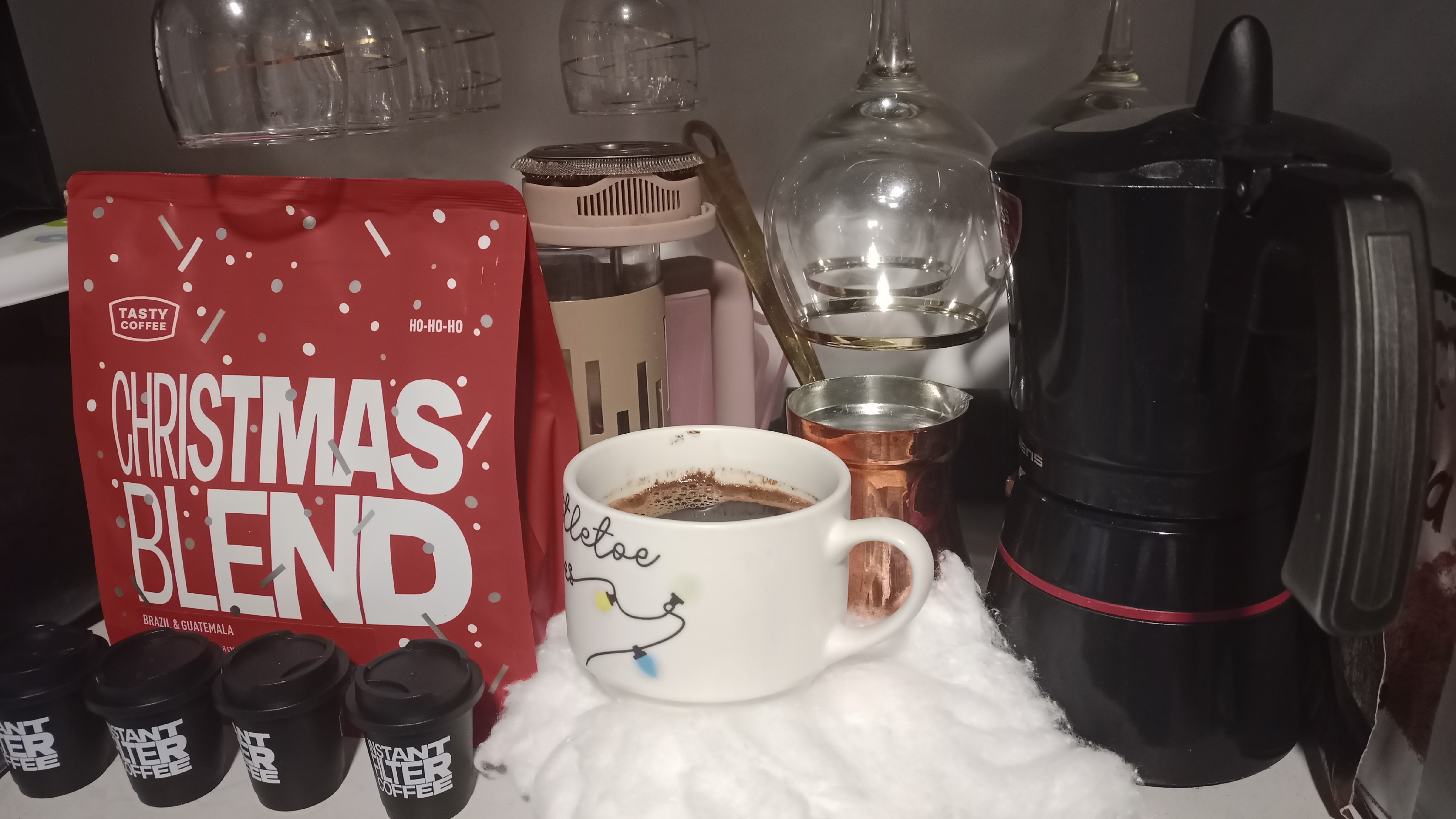 I decided to share the Christmas mood.