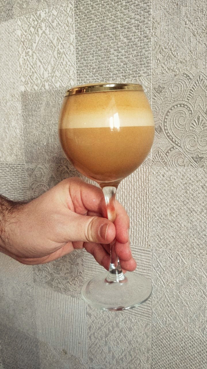 coffee with salted caramel