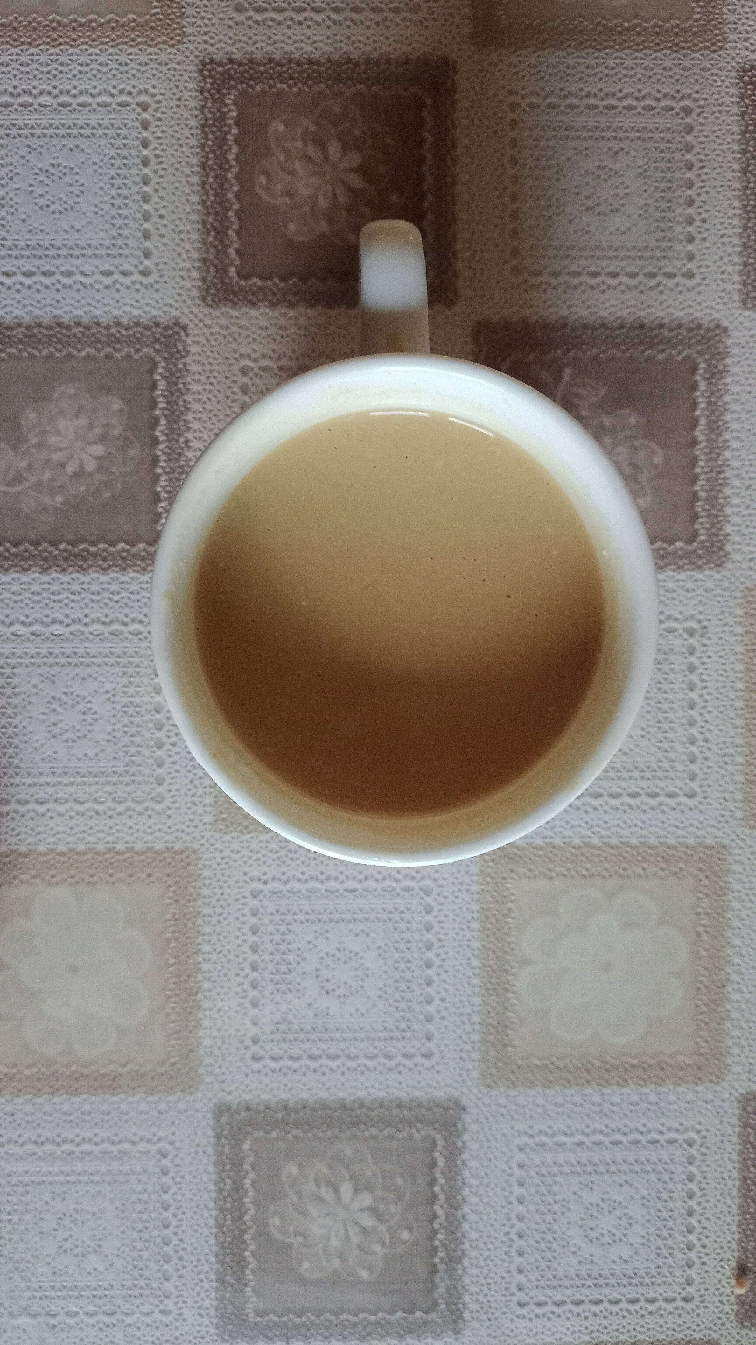 кефир, кофе и шоколадный сироп