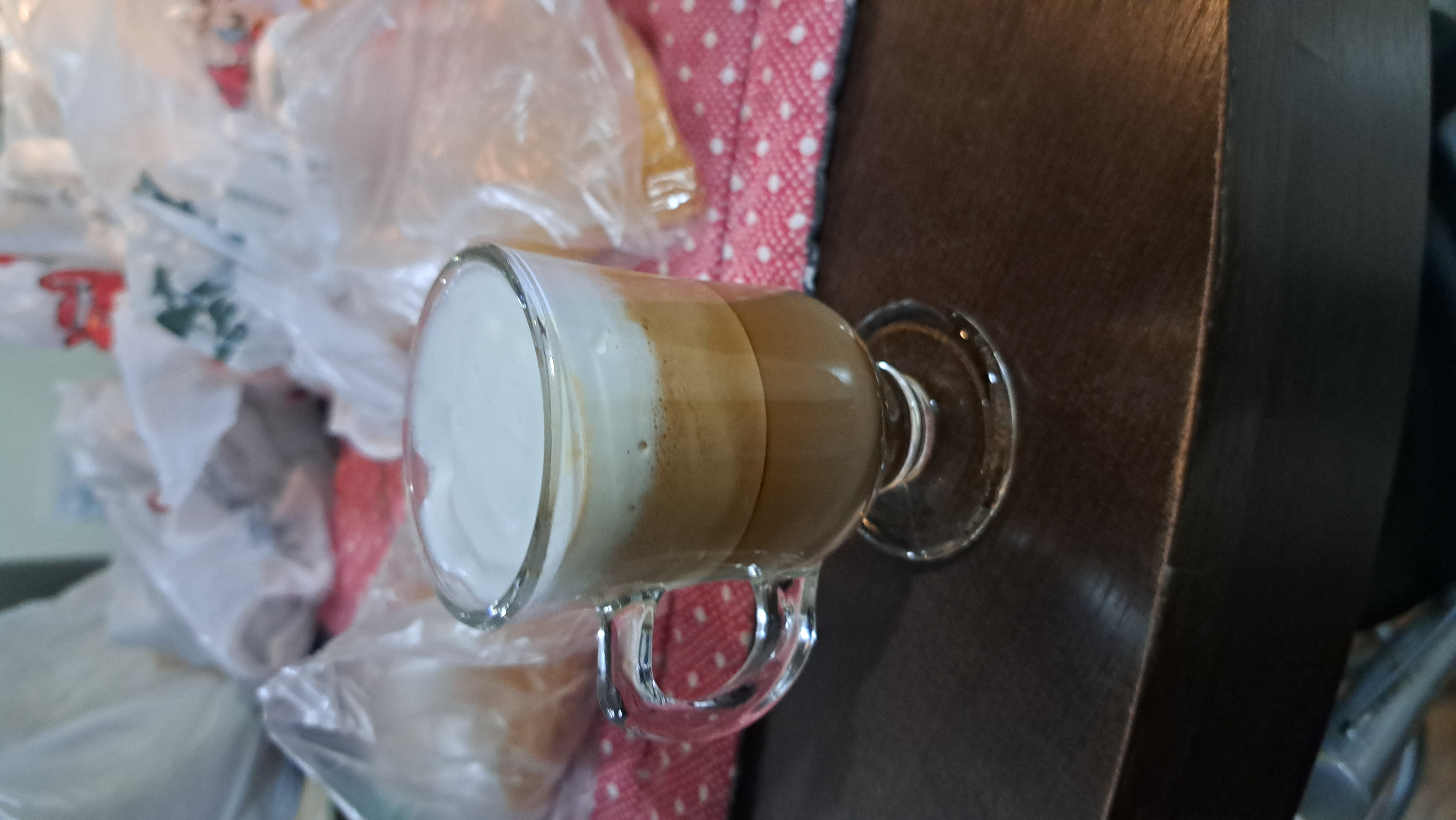 Cappuccino simples.