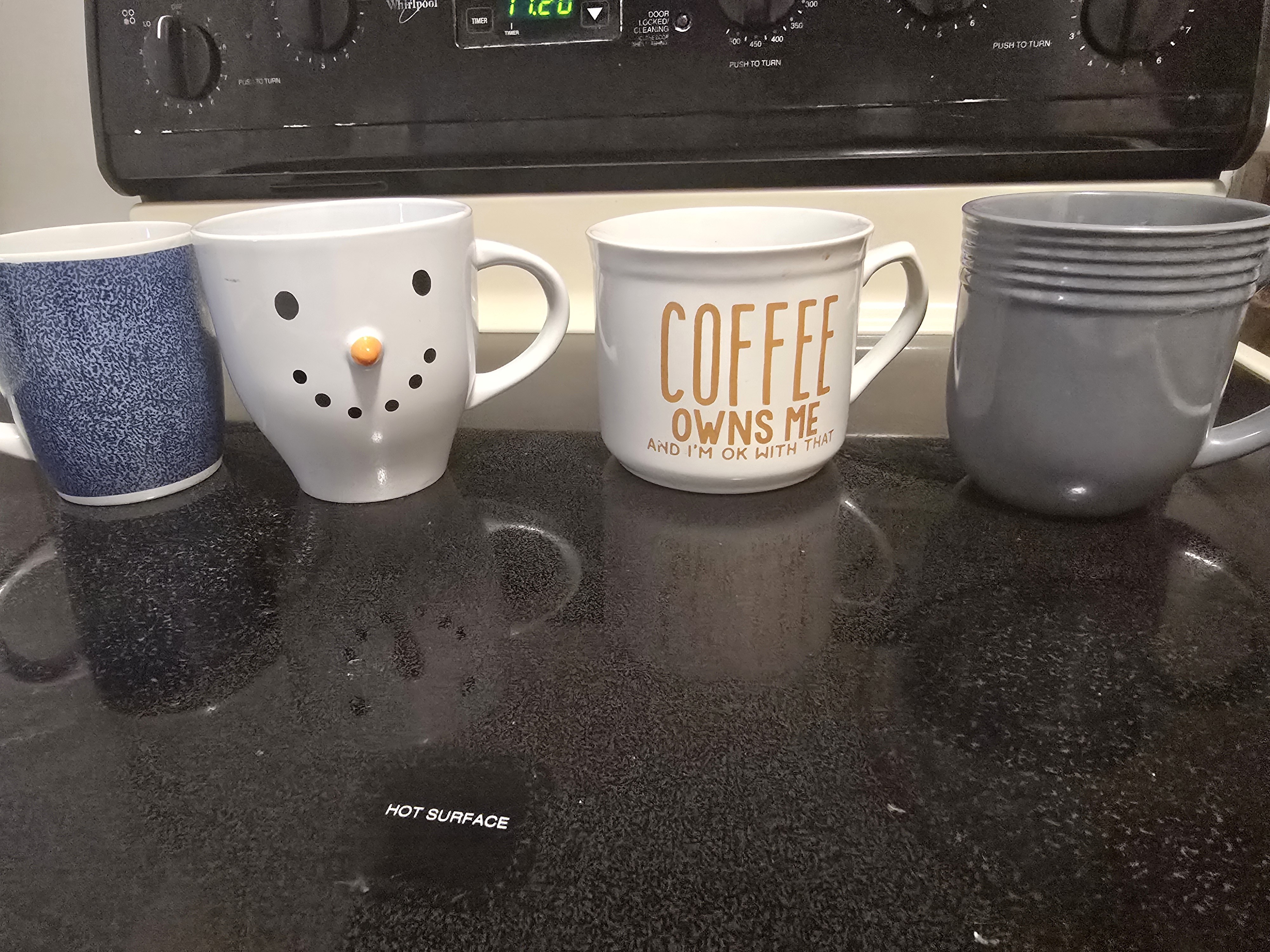  the 2 in the middle are the closest to my heart while the other 2 were gifts from mom and pops 