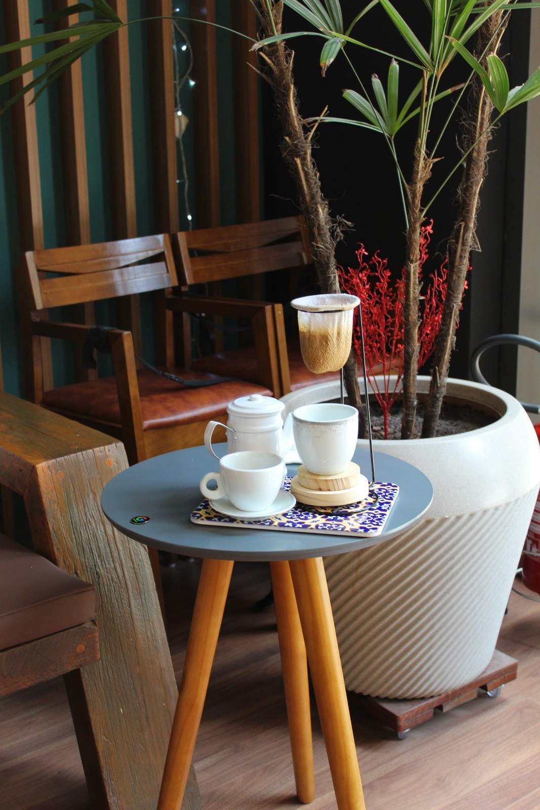 Café no Coador de pano. Lembra? Na The Coffeess tem, vem experimentar.