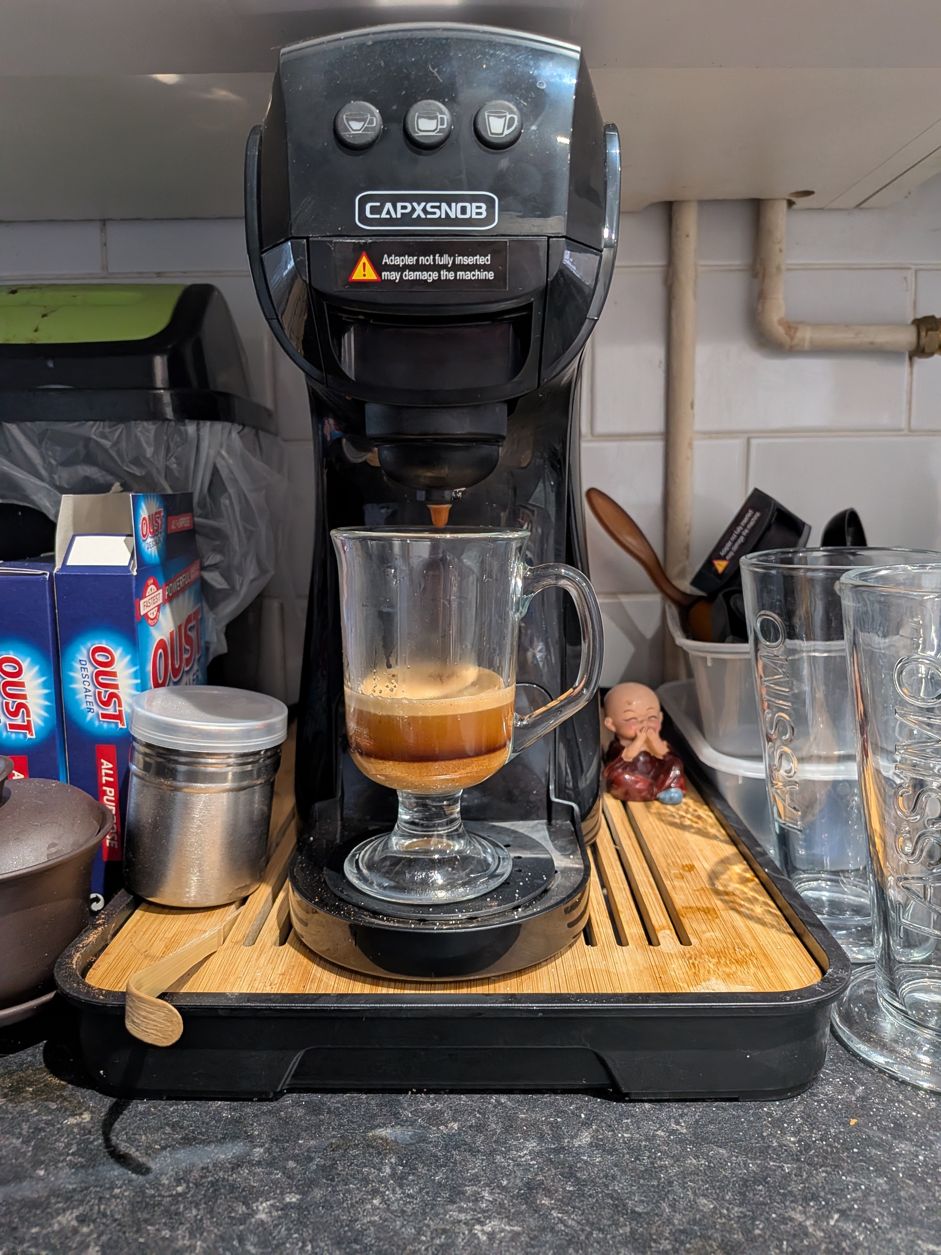 Starting the afternoon with a L'or Espresso Intenso. ☕