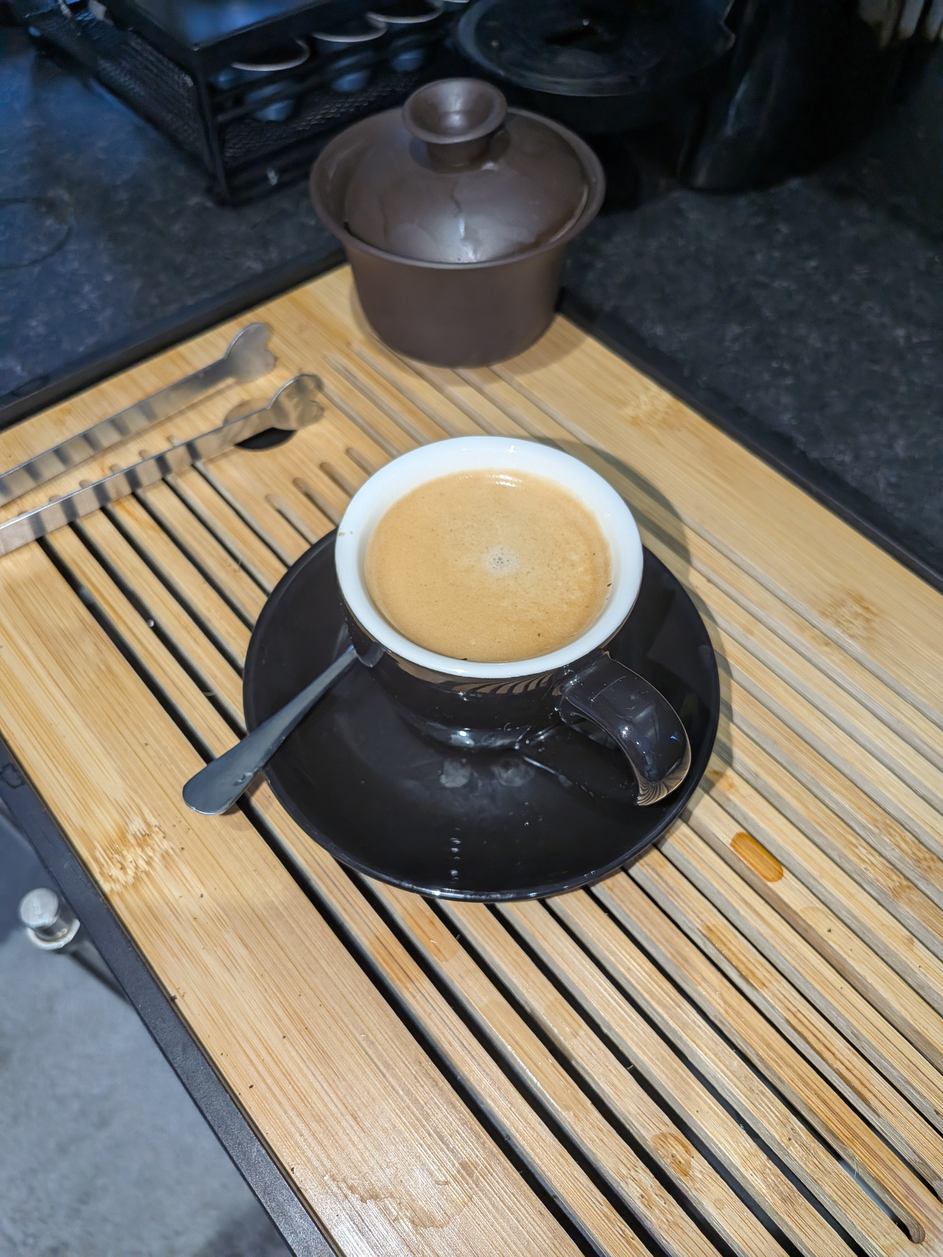 First Espresso of the Day ☕