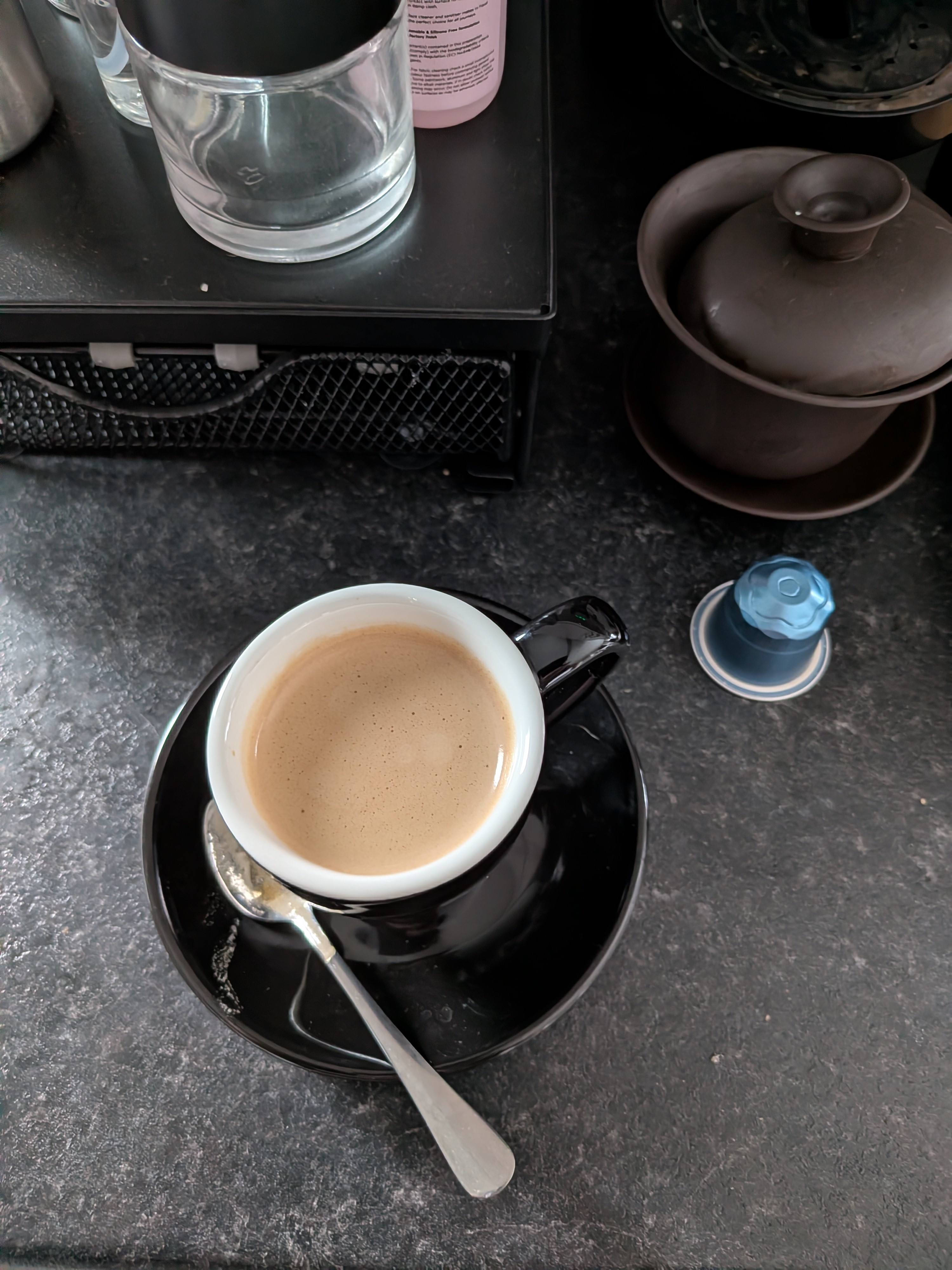 First M&S (Marks and Spencer) Colombian Espresso of the Day. ☕