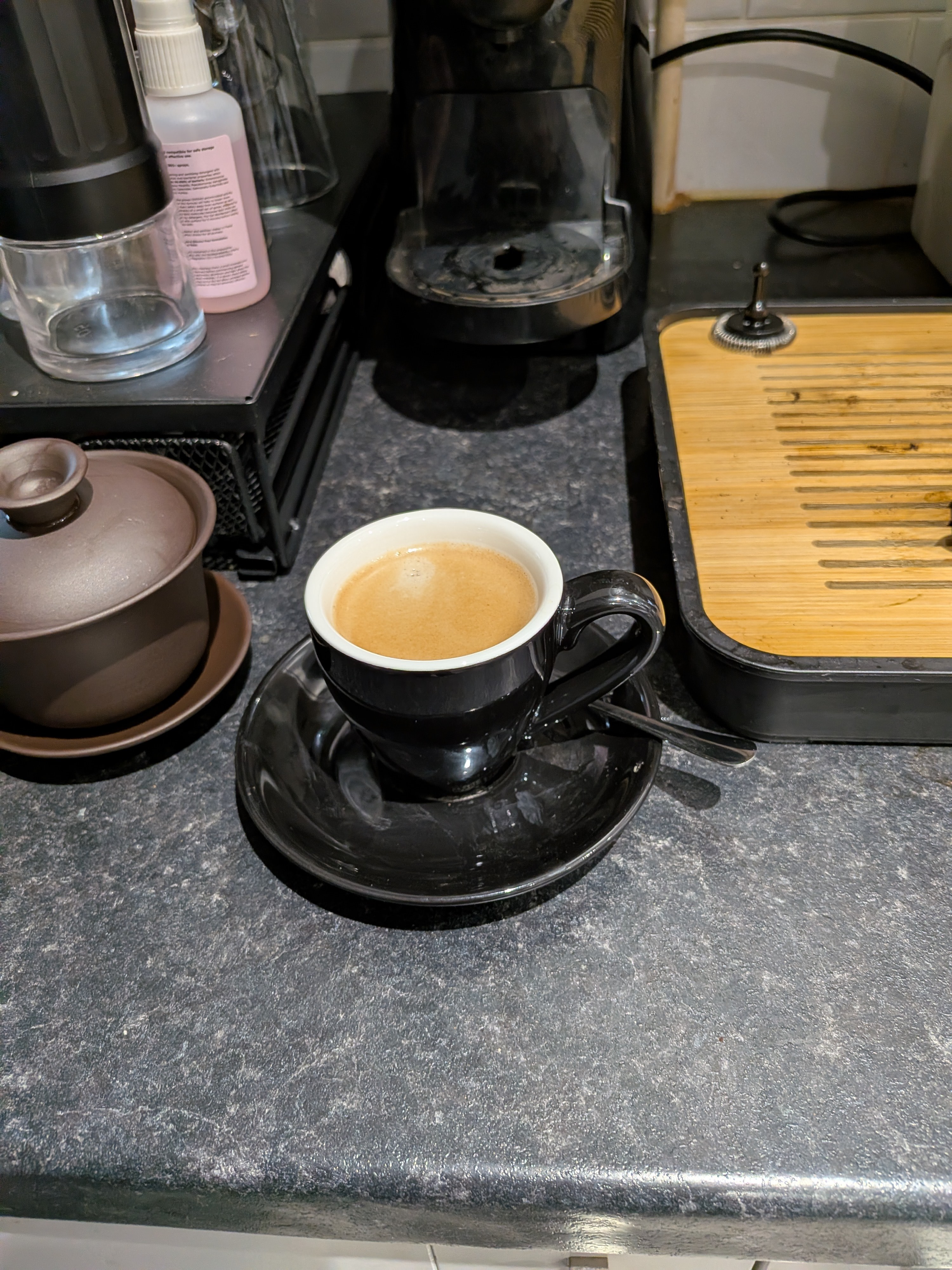 First Espresso of the Day ☕