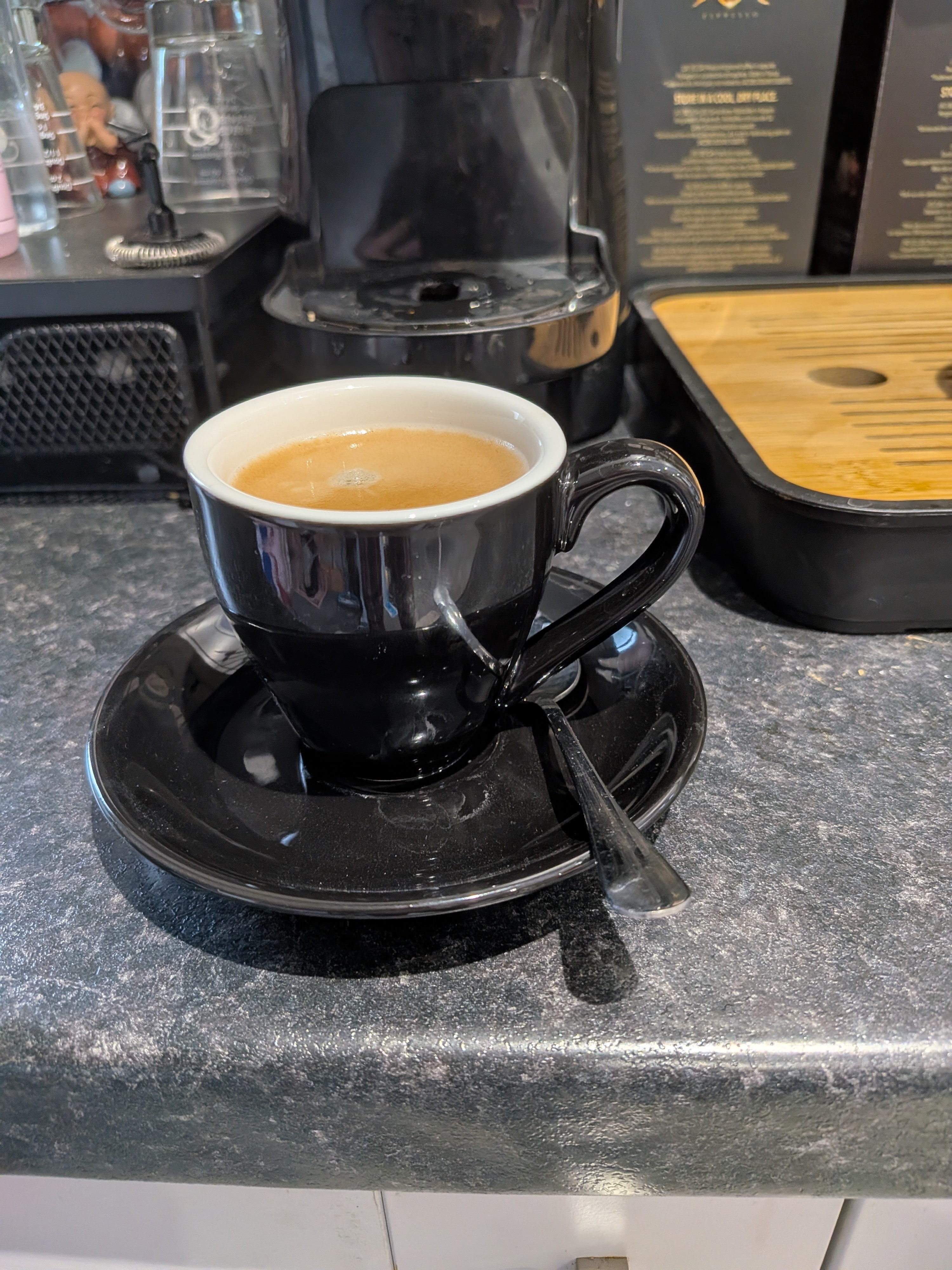 Today's Espresso - Starbucks Espresso Roast. ☕