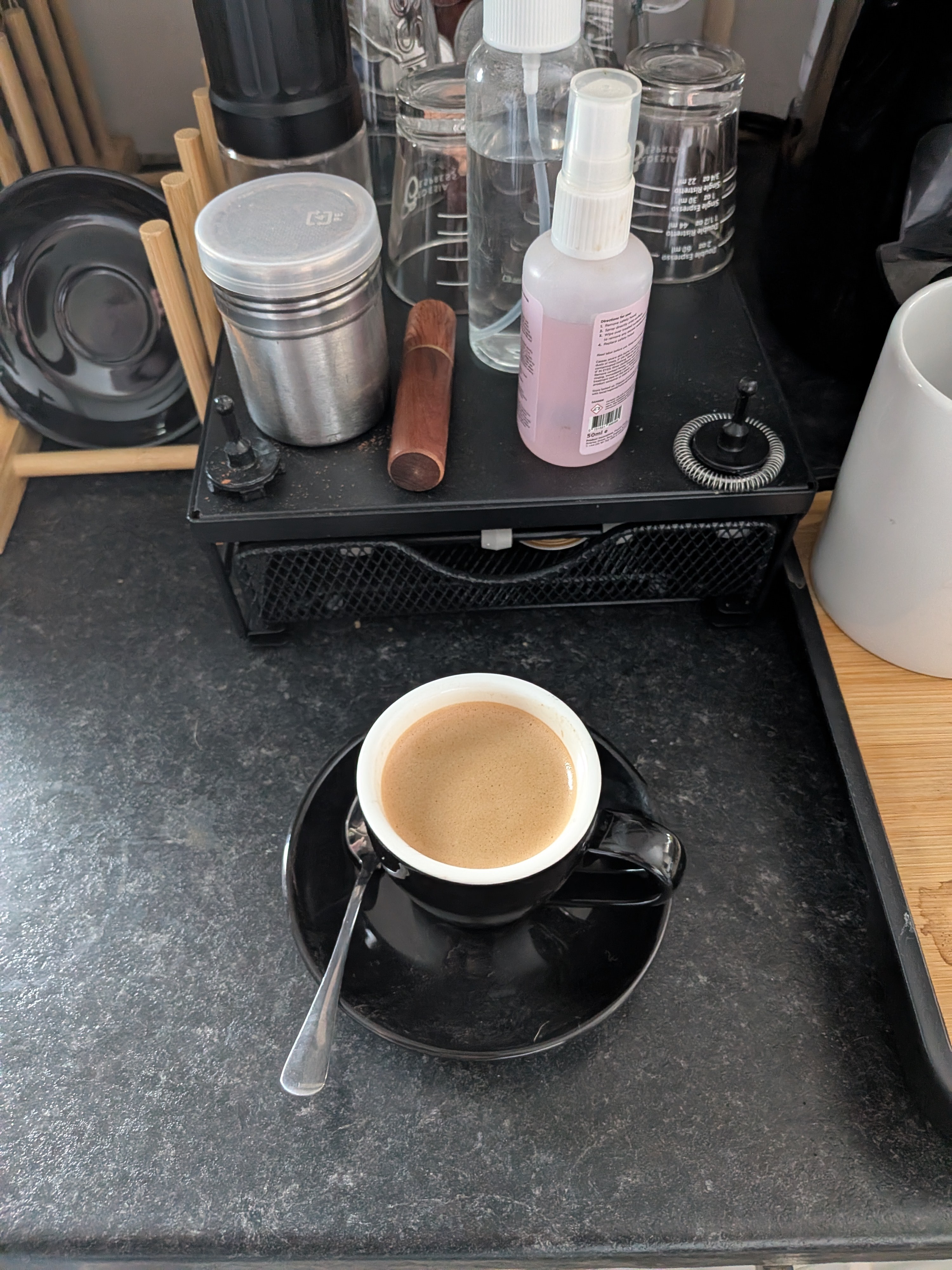 First Espresso of the Day ☕