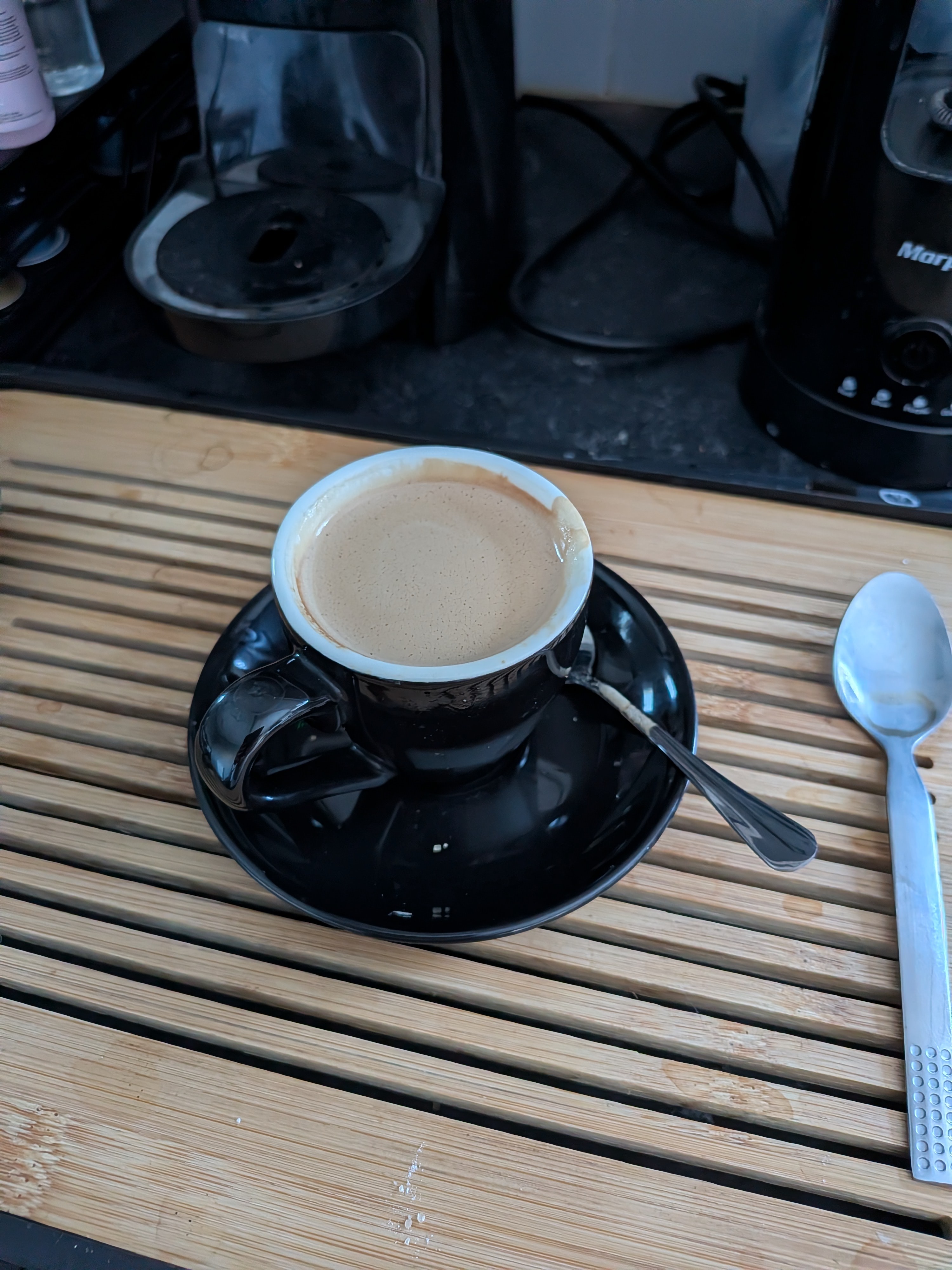 First Espresso of the day, L'or Ultimo ☕