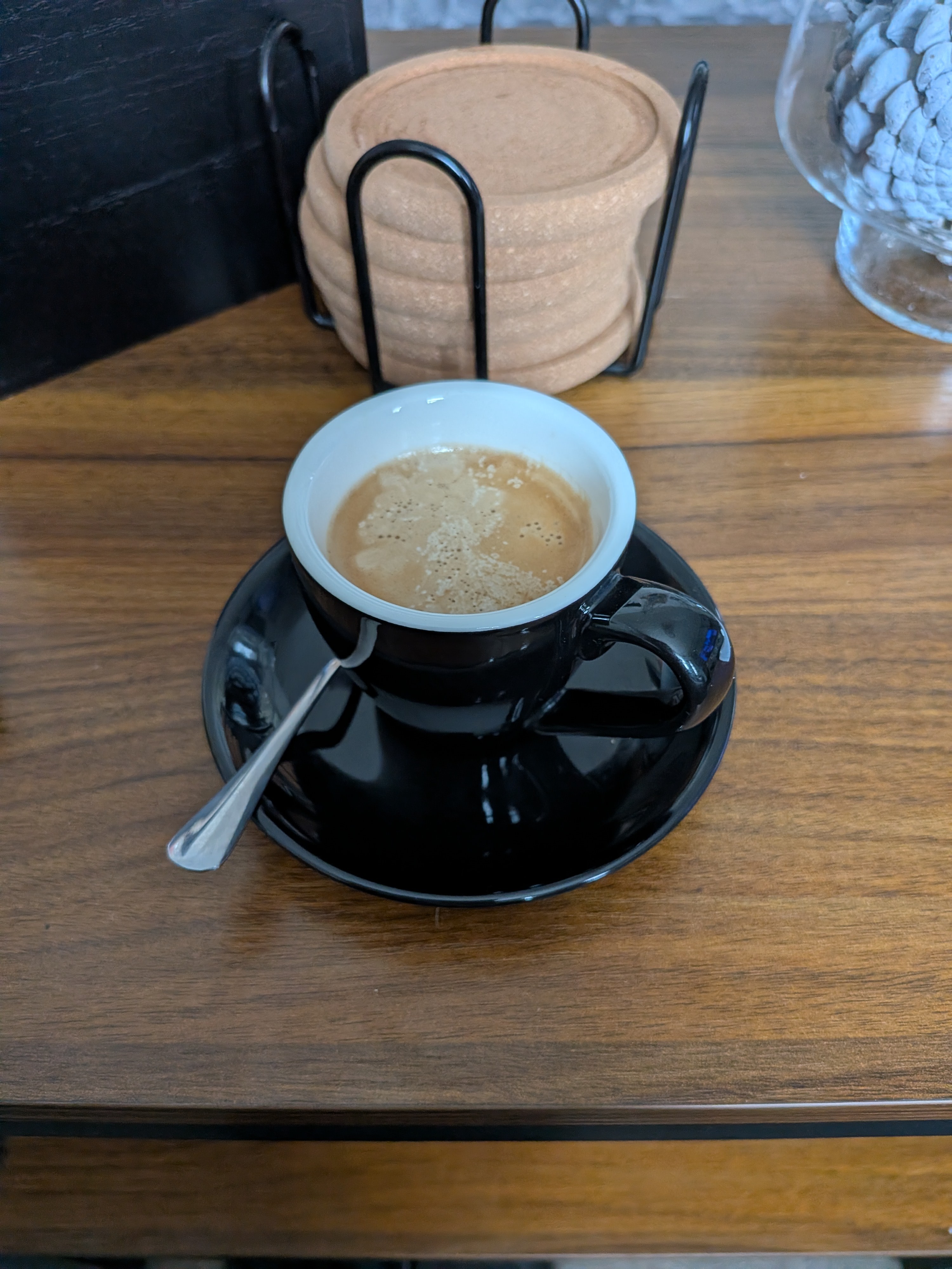 Today's starter is L'or Ristretto with a little nutty burnt sugar ☕