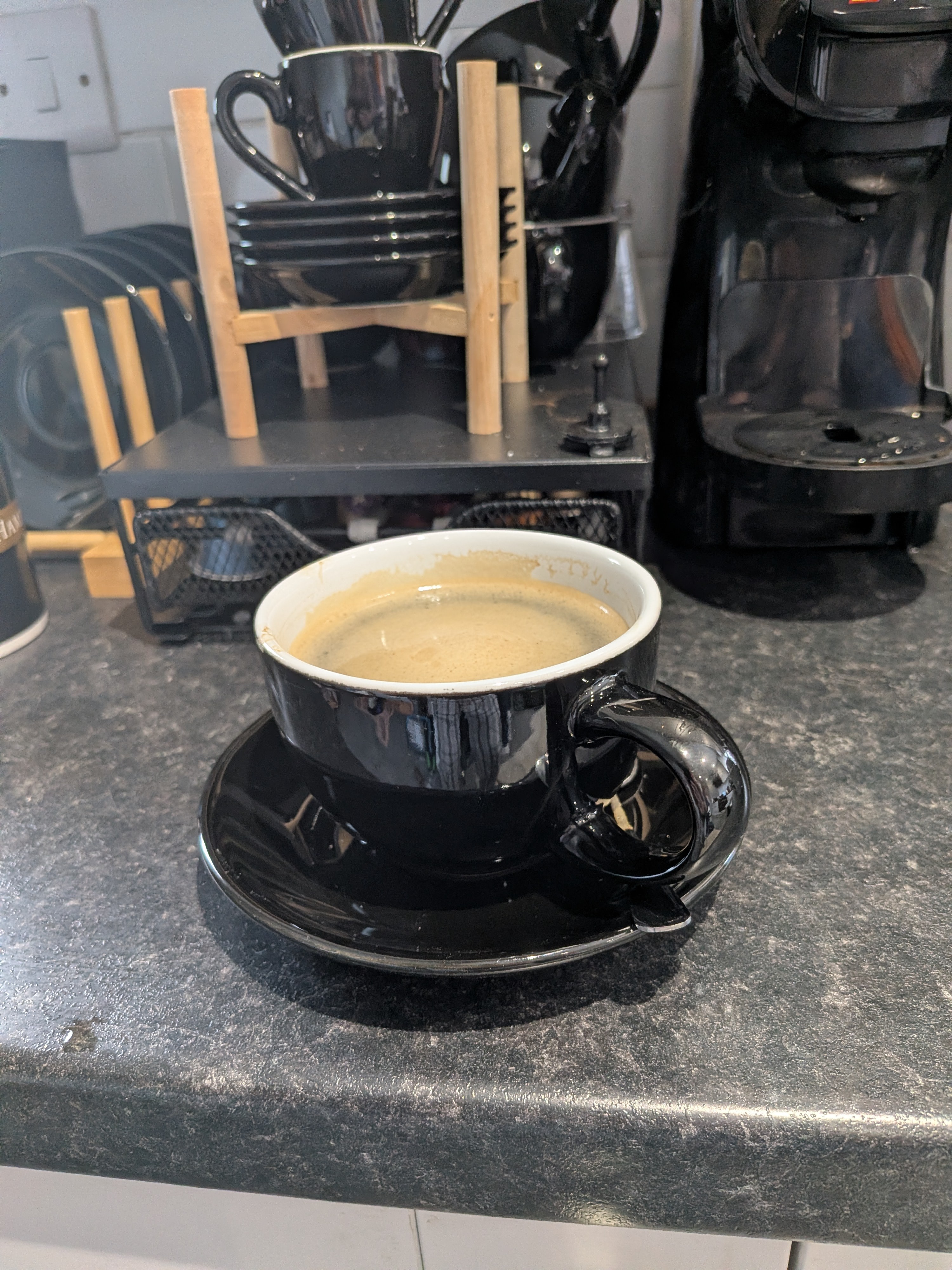 Today's Coffee L'or Ristretto (3 capsules) as had a over order of Ristretto pods that I never used when I got them. ☕