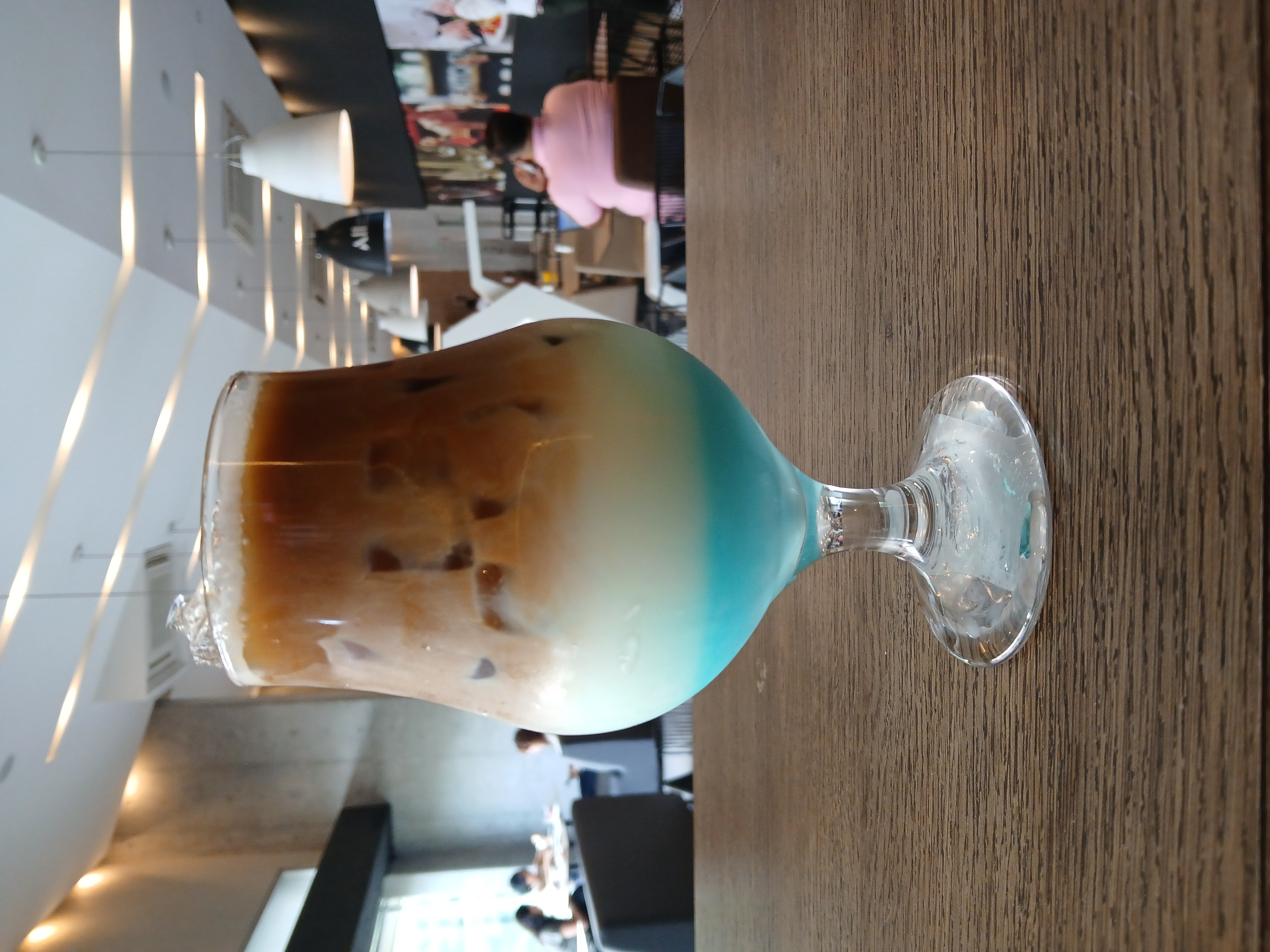 Que tal este cafe frio del 1-5 cuanto le darias 