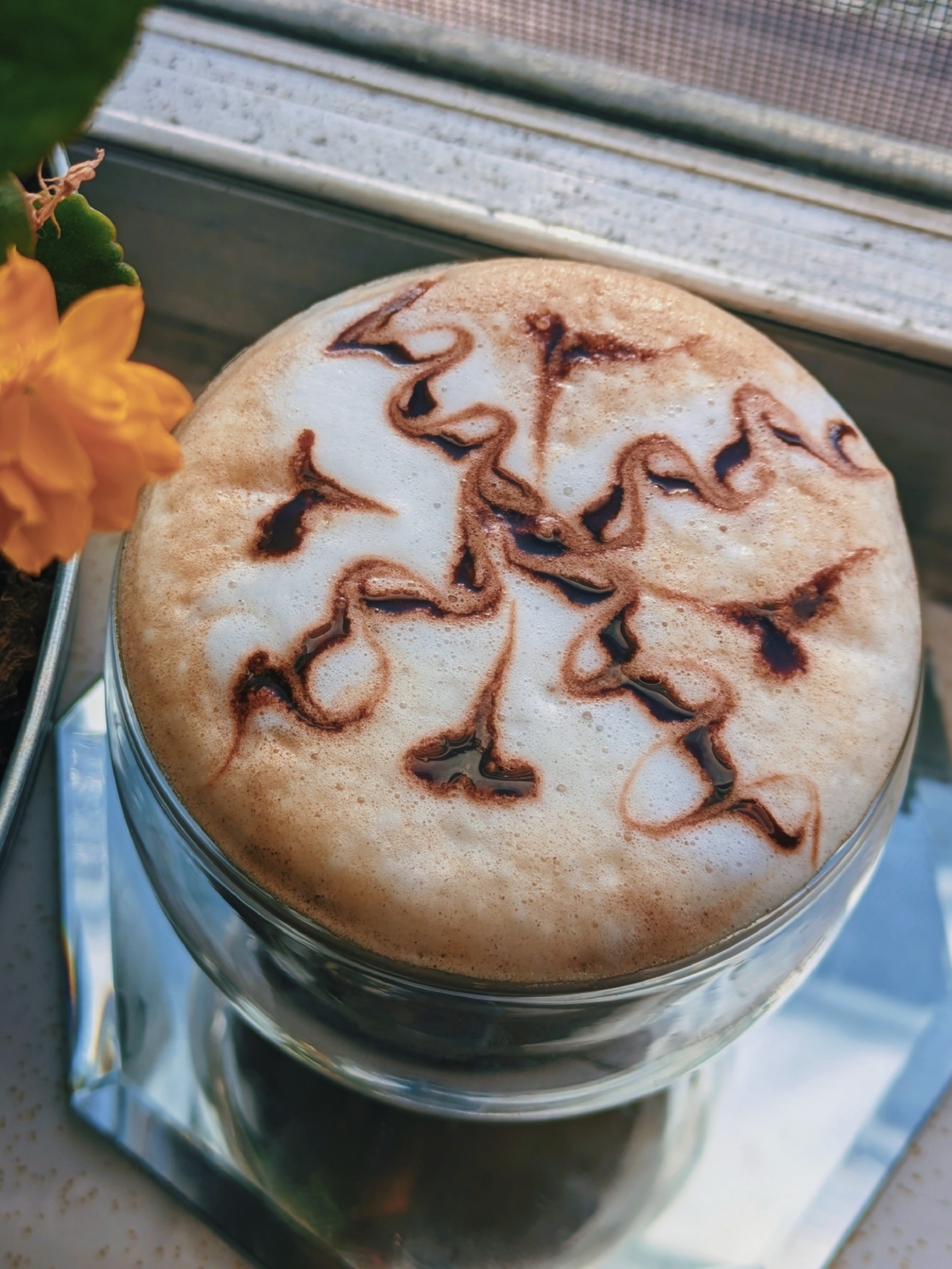 Es sencillo, pero lo importante es hacer el arte latte 🤎