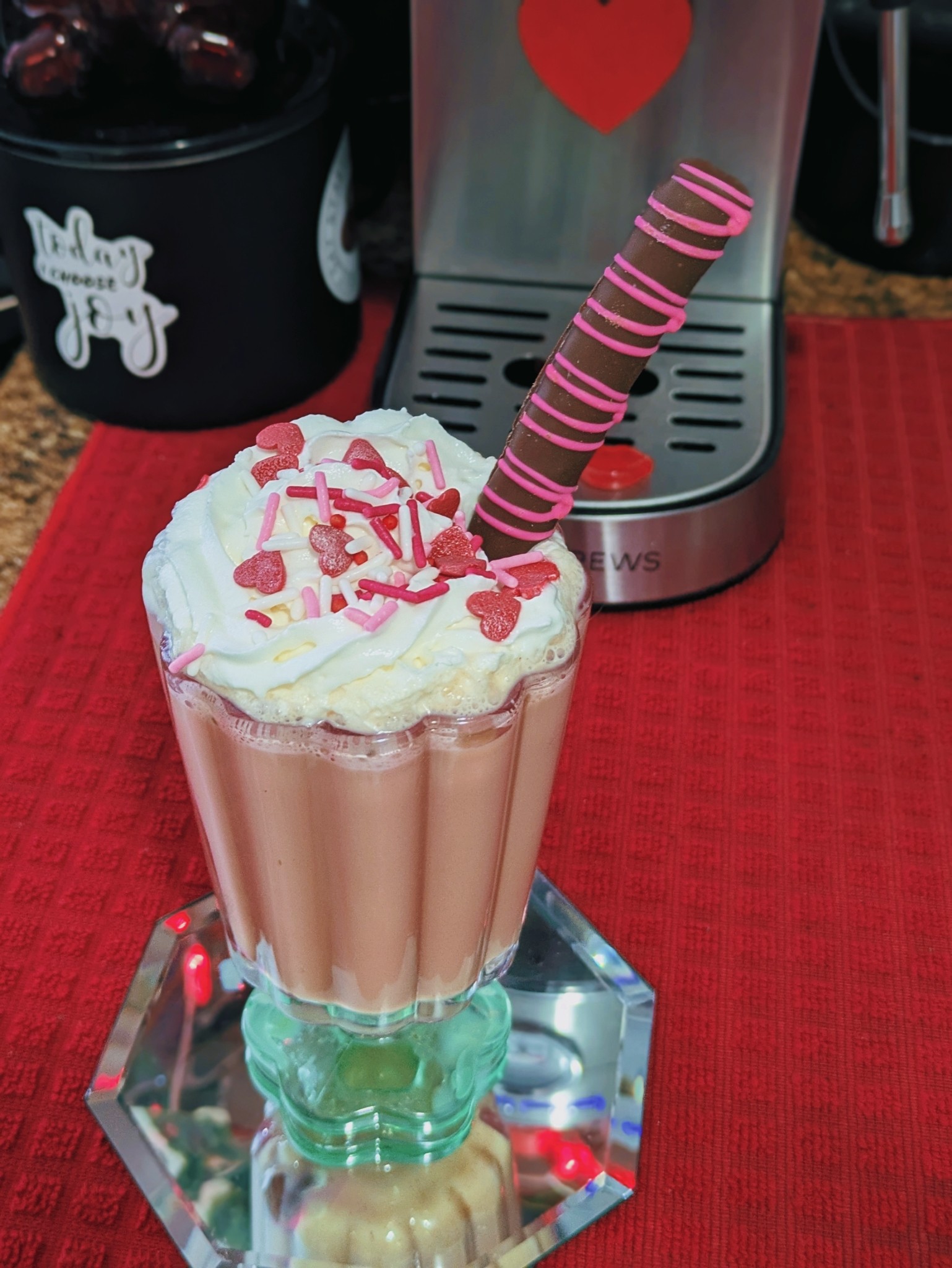 Café sabor fresa 