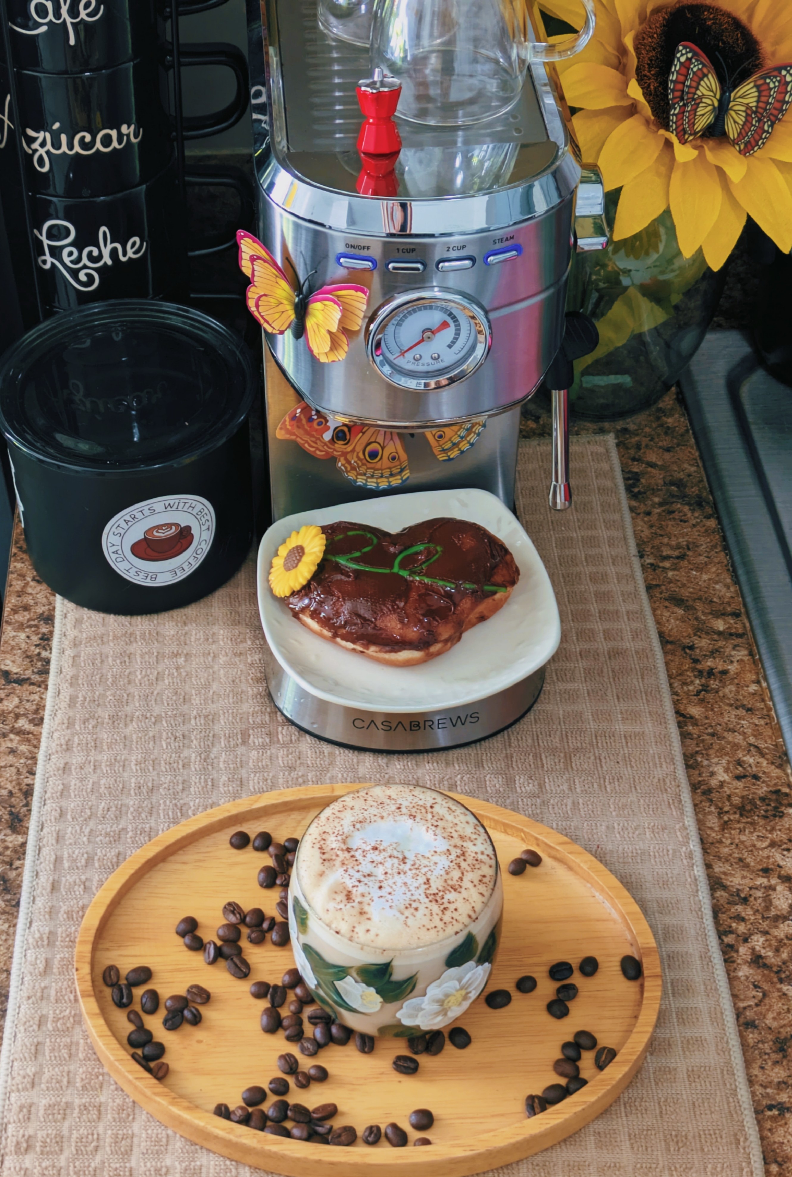 Esto tomando café de Colombia de especialidad. 