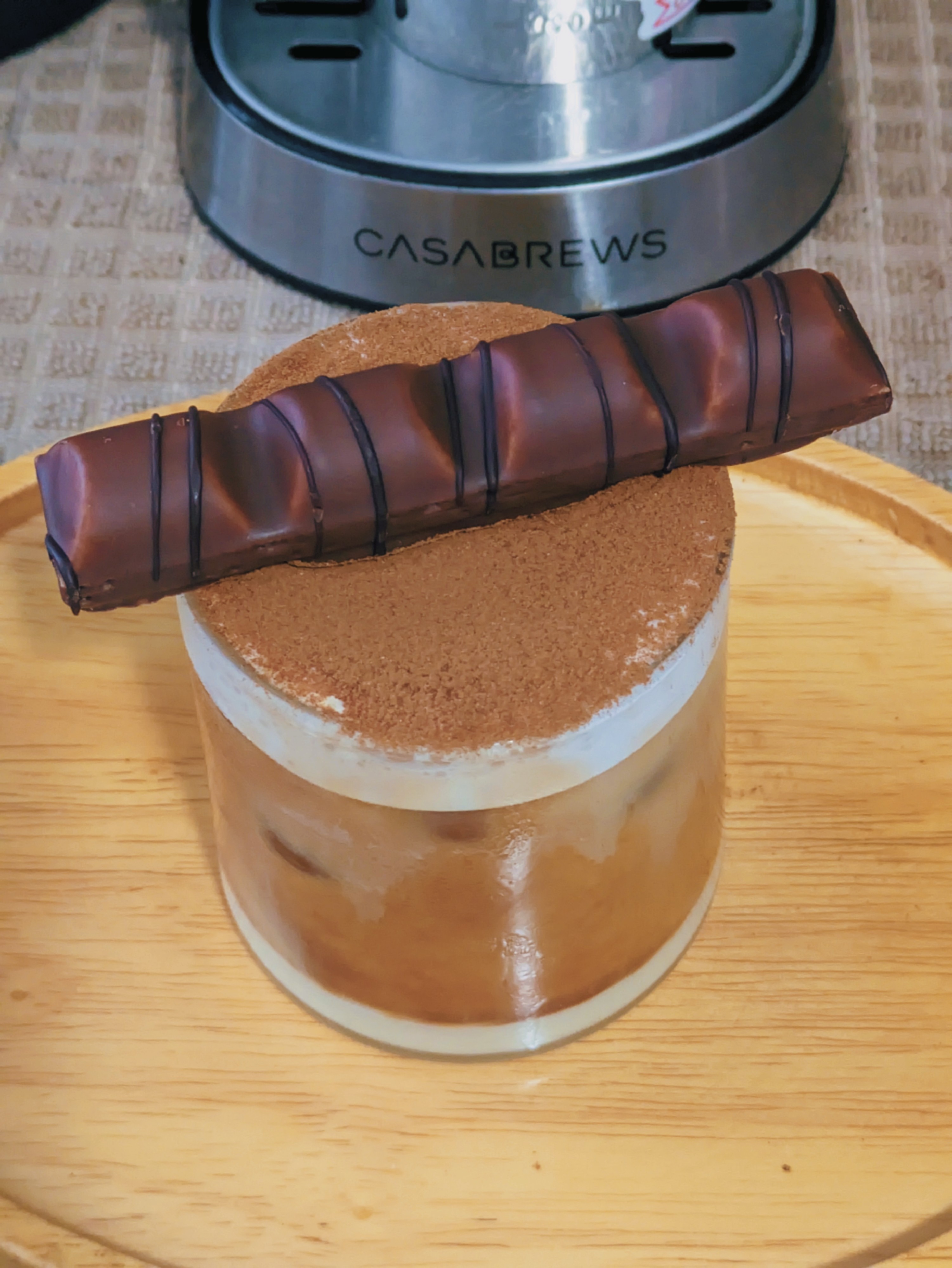 Recetas:
 Leche condensada+hielo+leche+café+canela+kínder bueno 