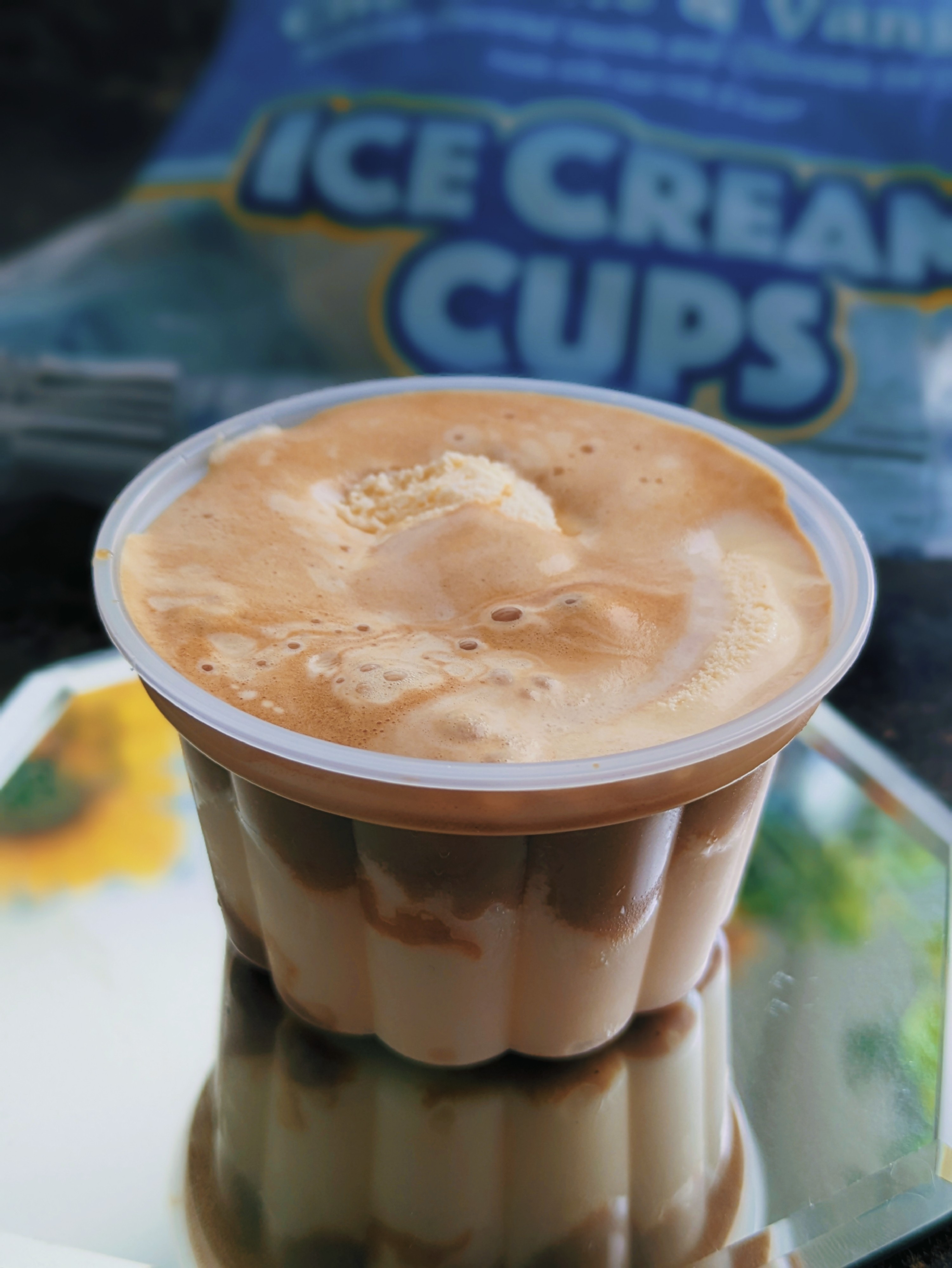 Helado de vainilla y espresso 😋