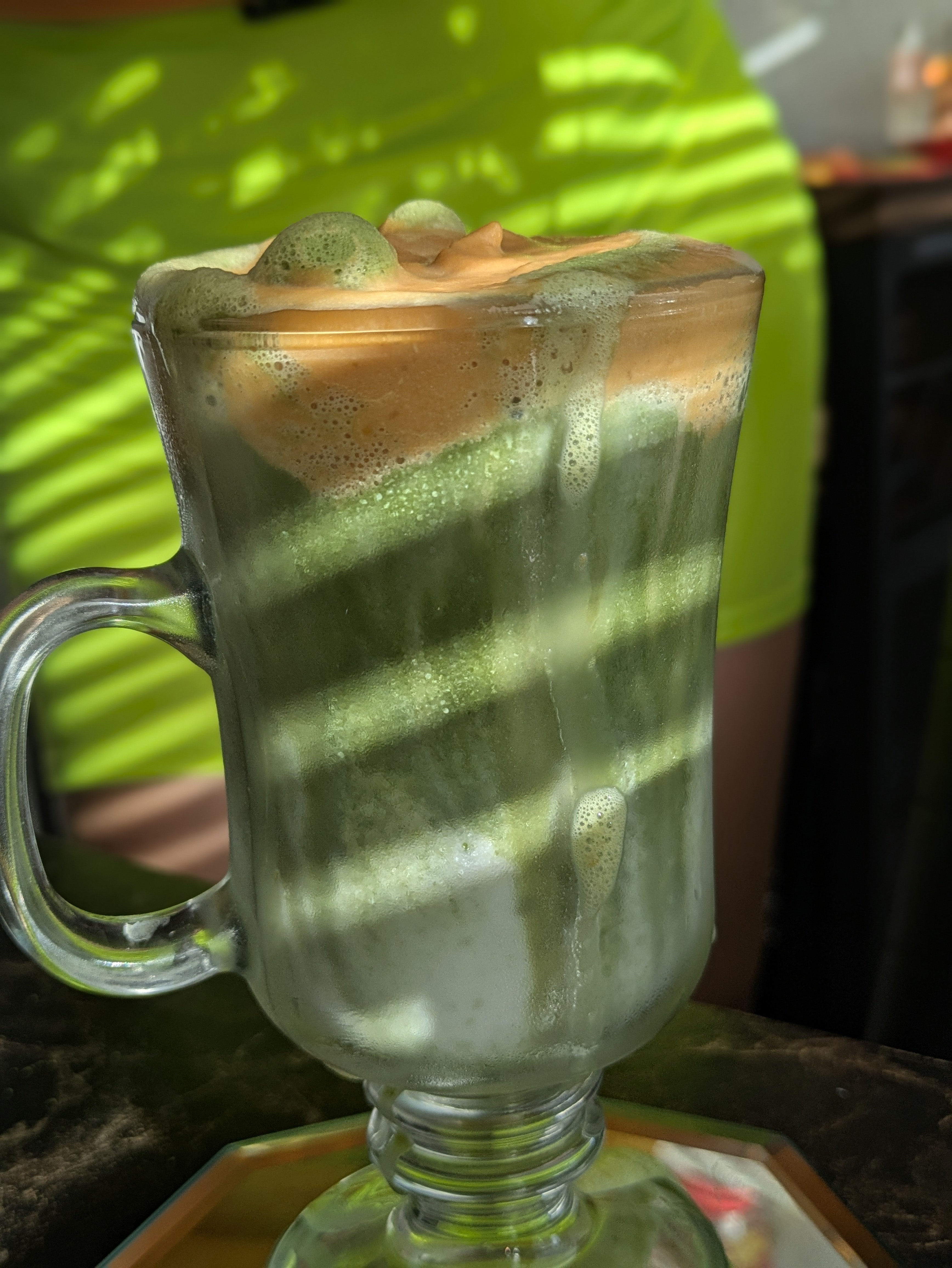 Matcha pumpkin💚🧡