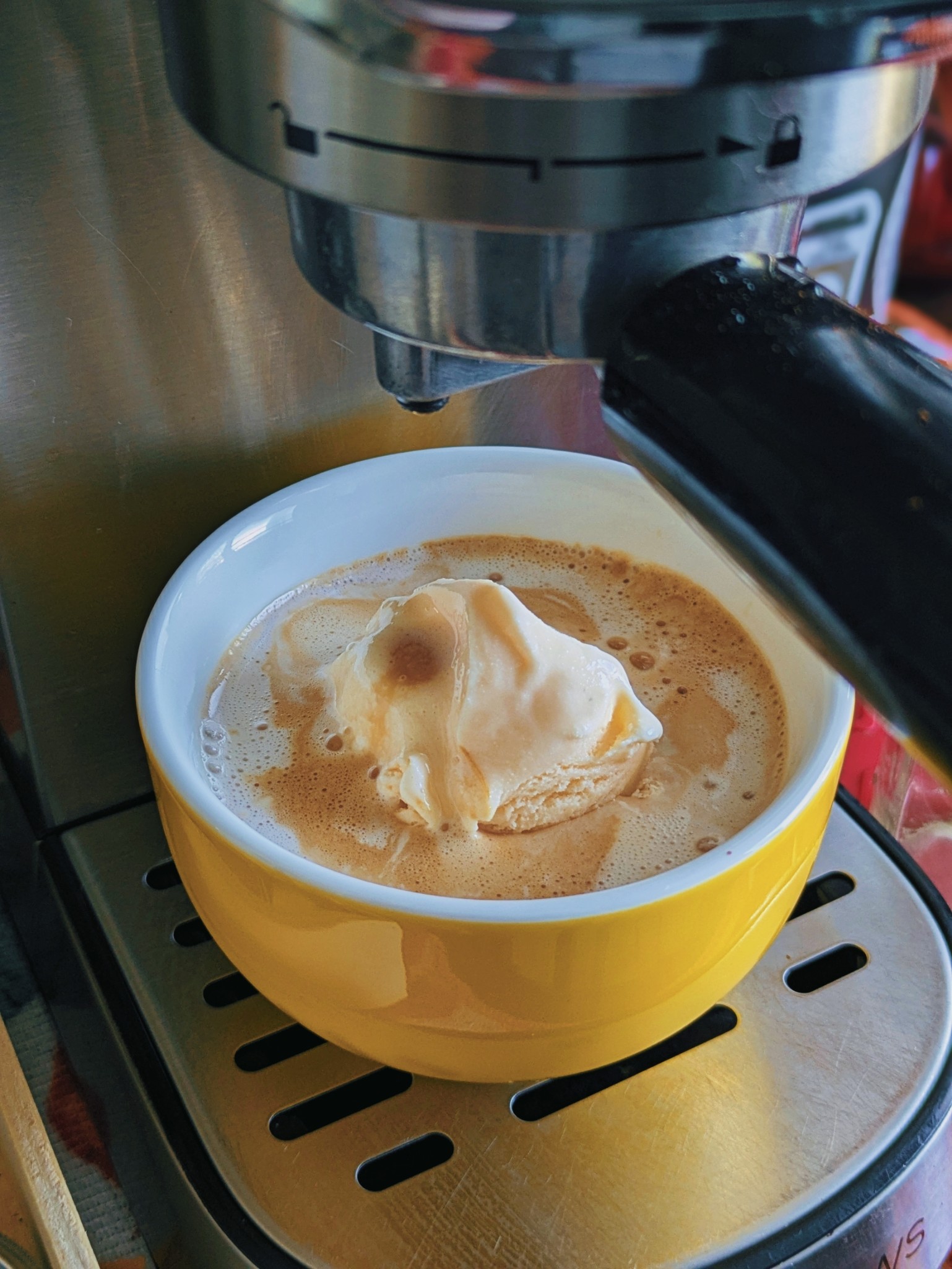 AFFOGATO ☕ Me encanta este café con helado de vainilla 🤤