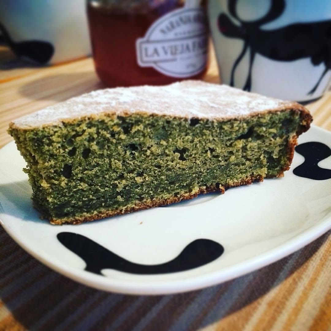 matcha cake 🤎💚