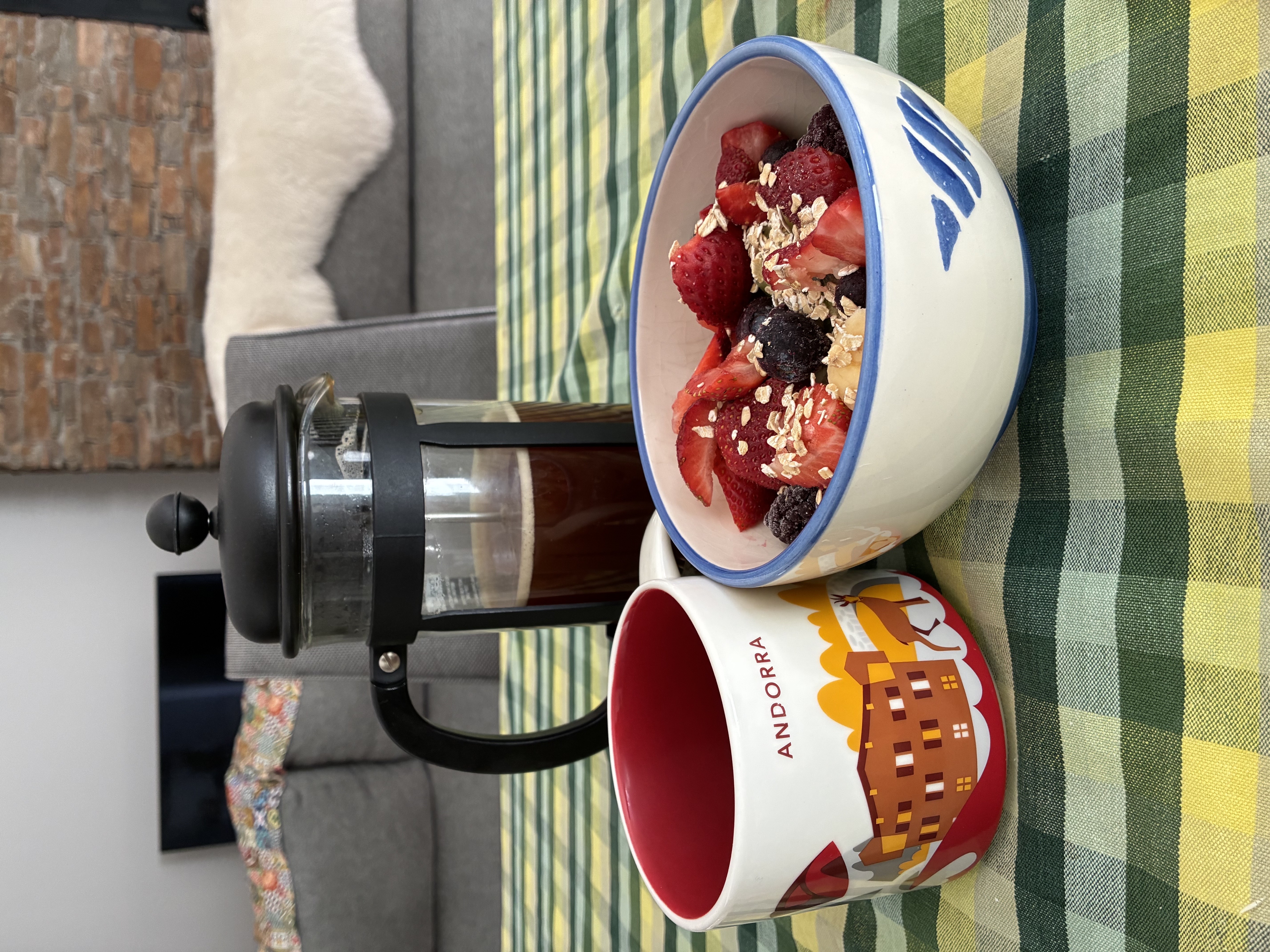 French Press de Kaldi (Café de Finca)
Bon dia!