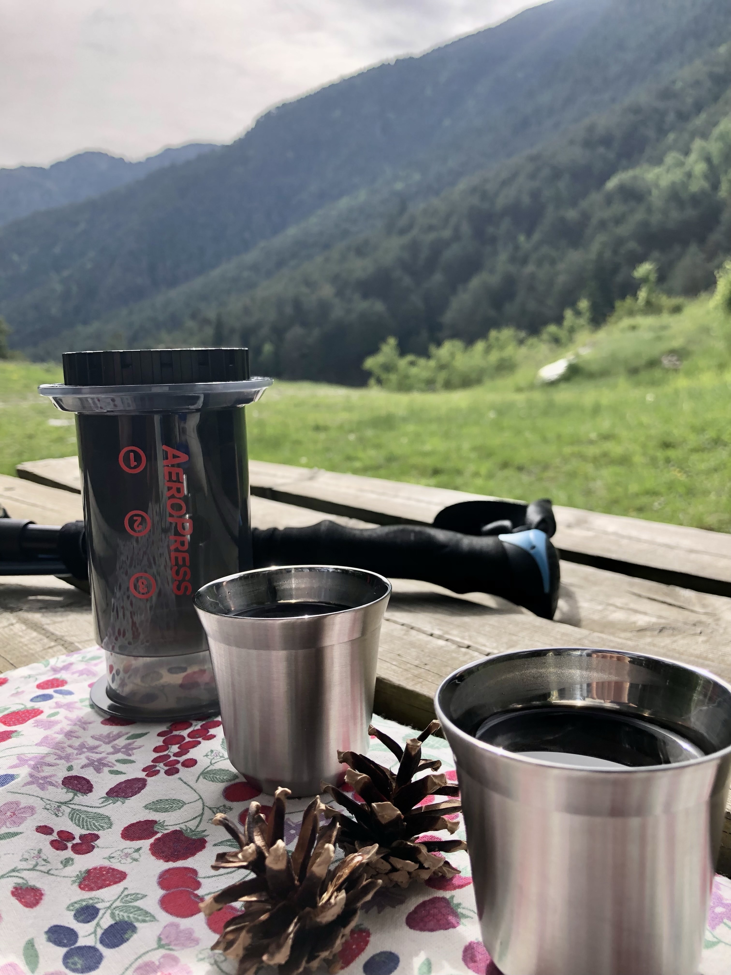 muntanya i café❤️ : recordant  camins!