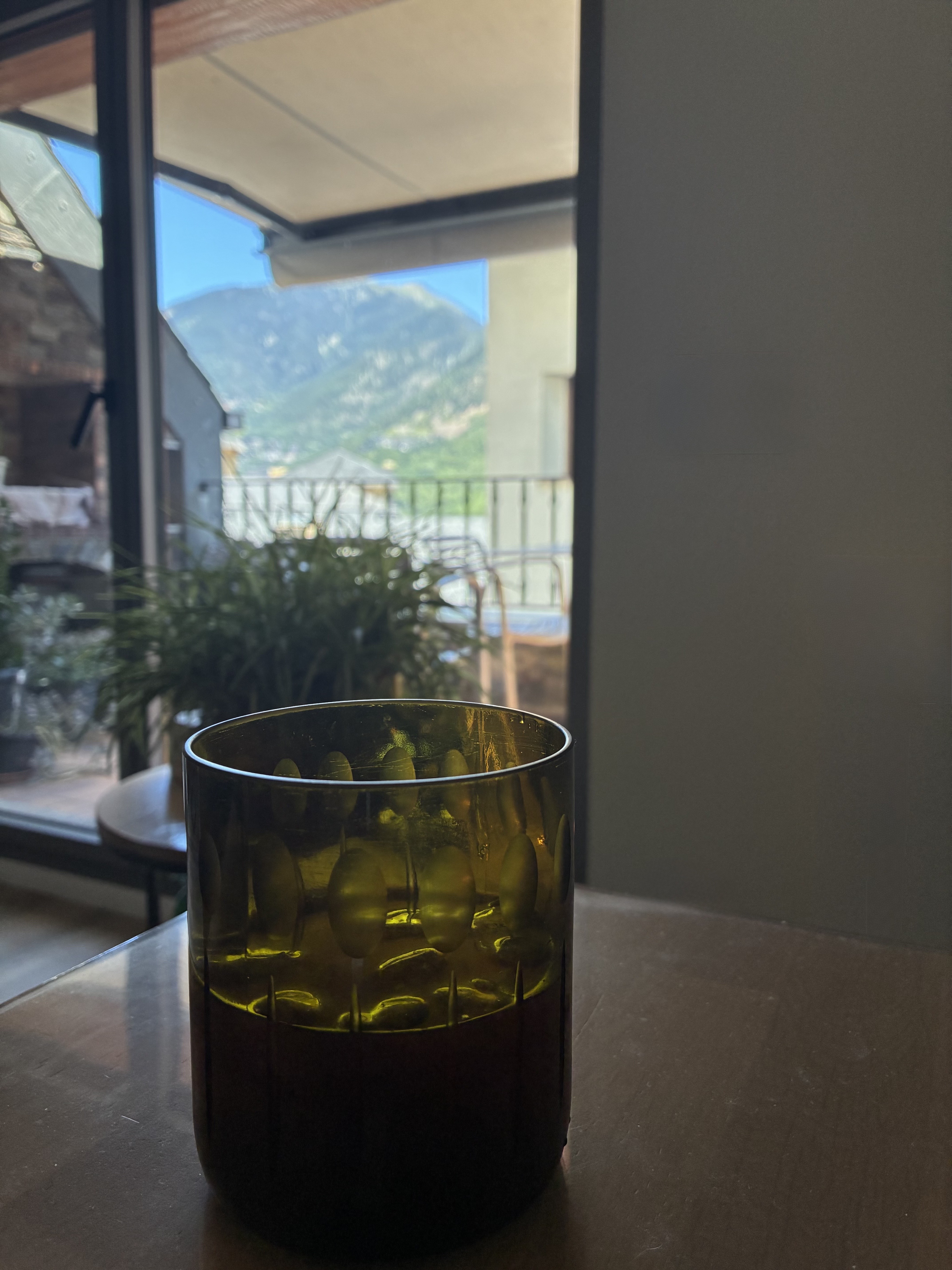 coffee on the rocks!