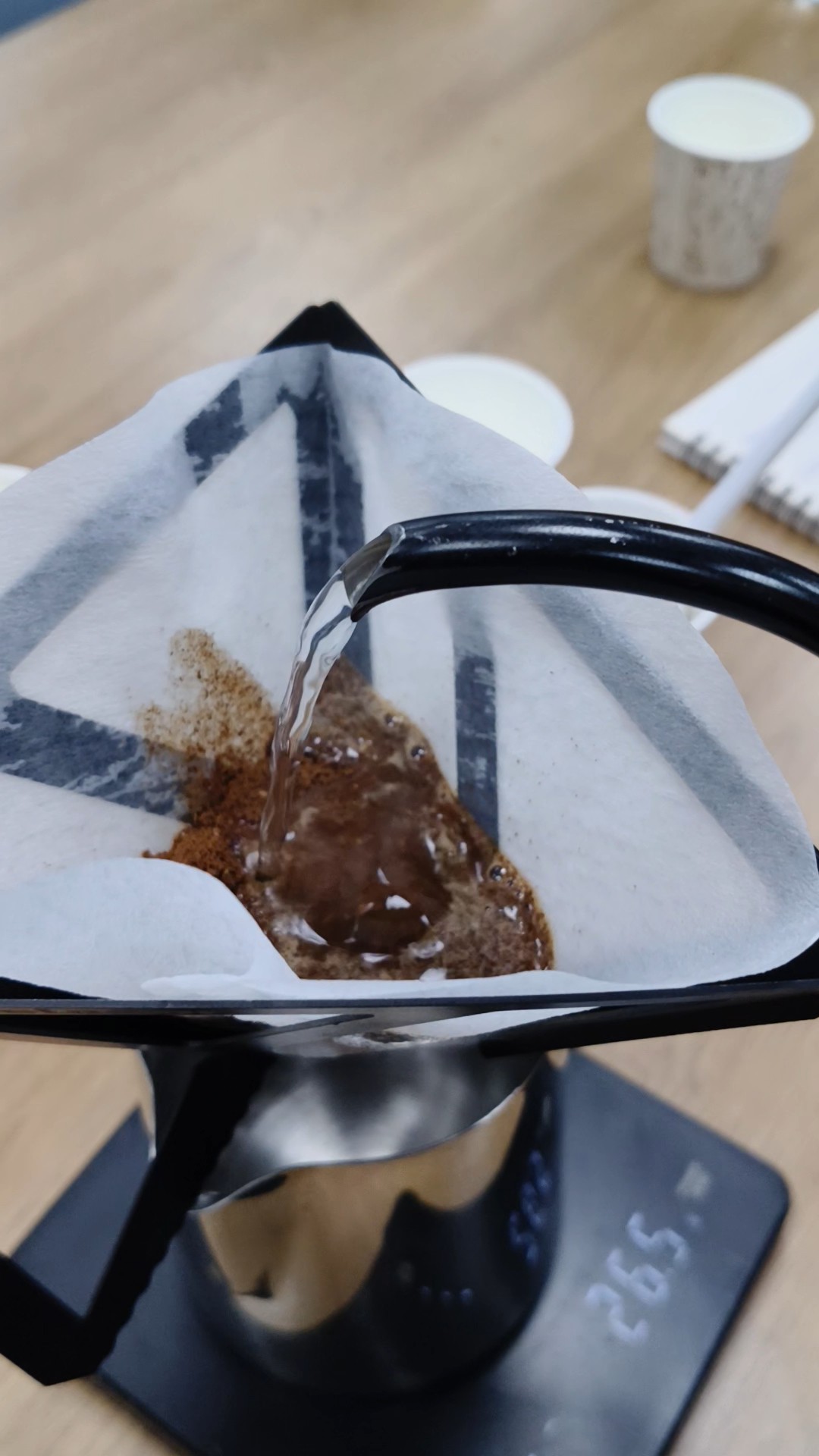 A penas inicio en este viaje infinito, estoy aprendiendo sobre las preparaciones de café.