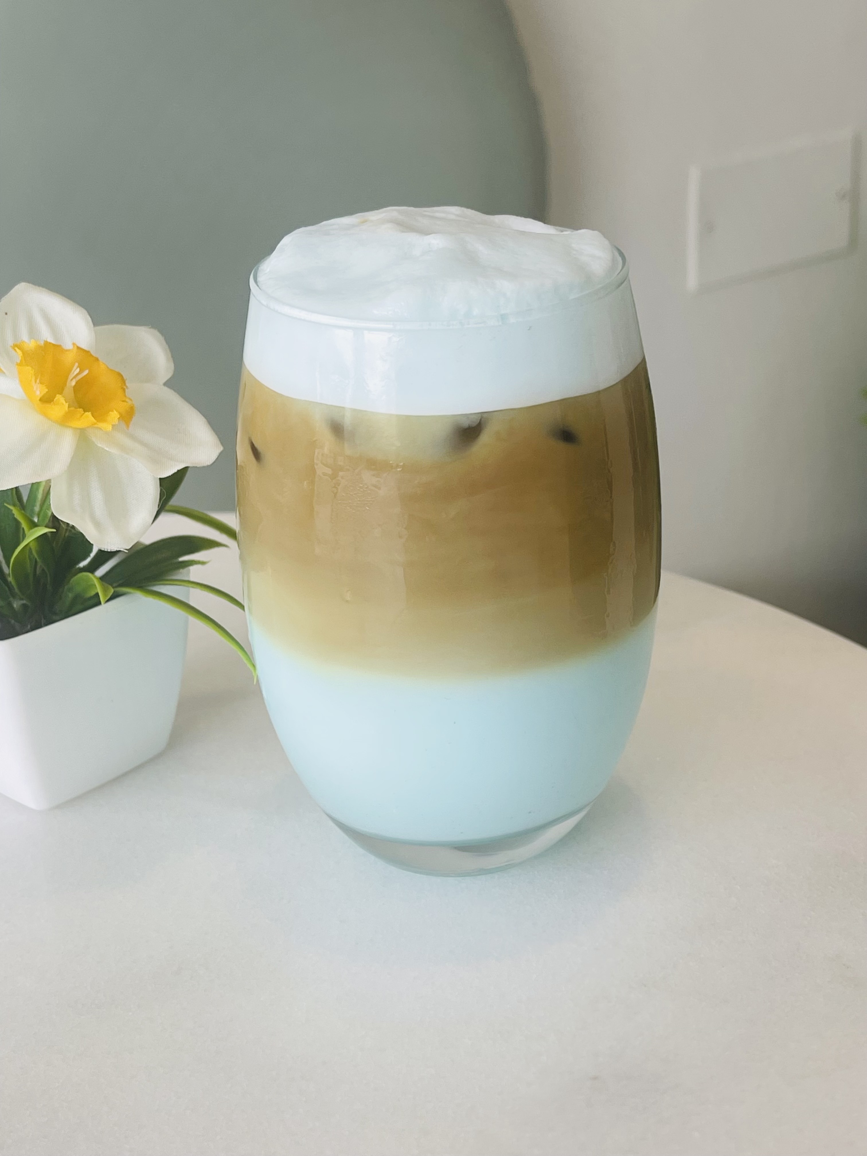 blue iced caffeine 