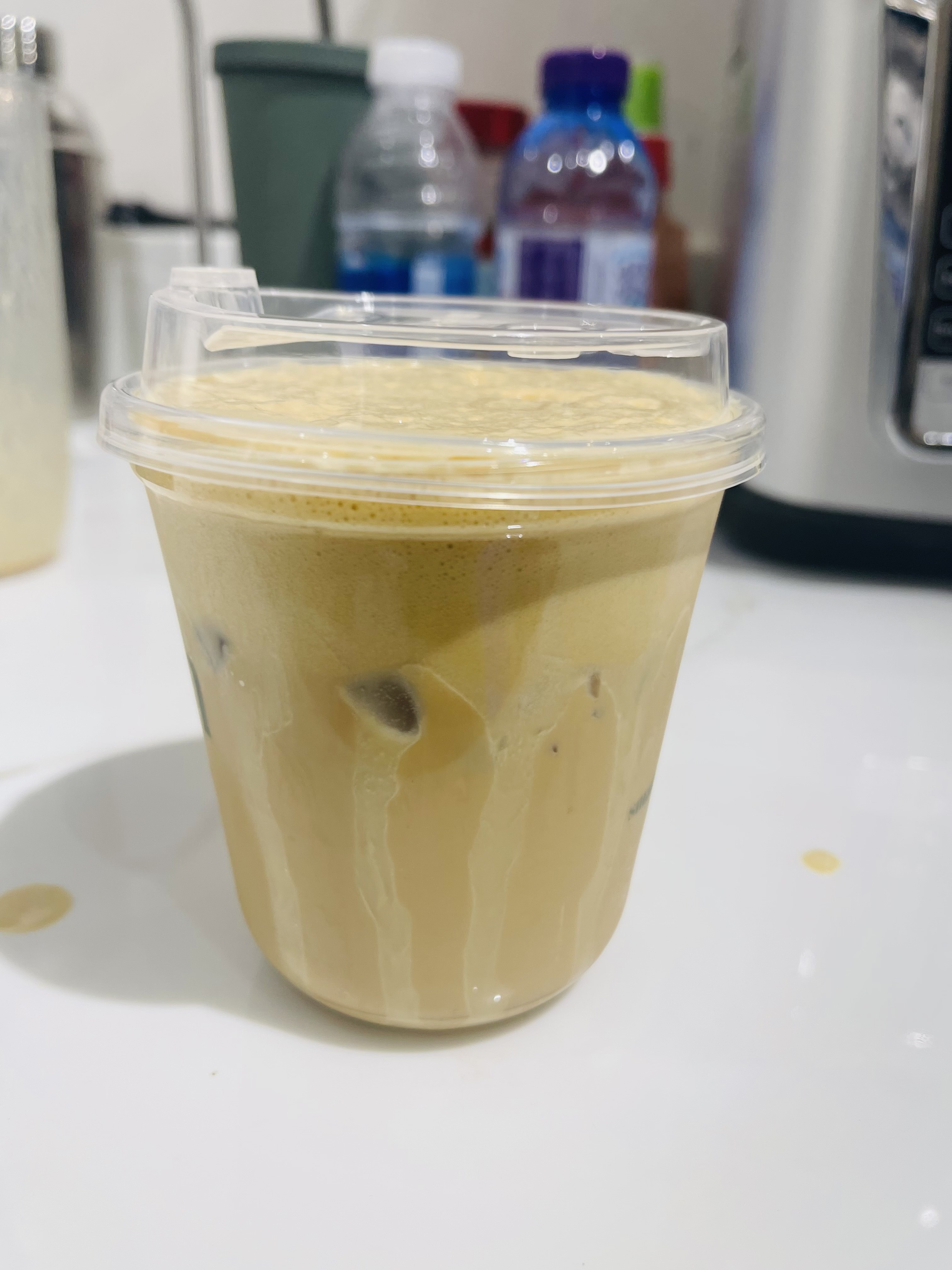 iced Spanish latte 