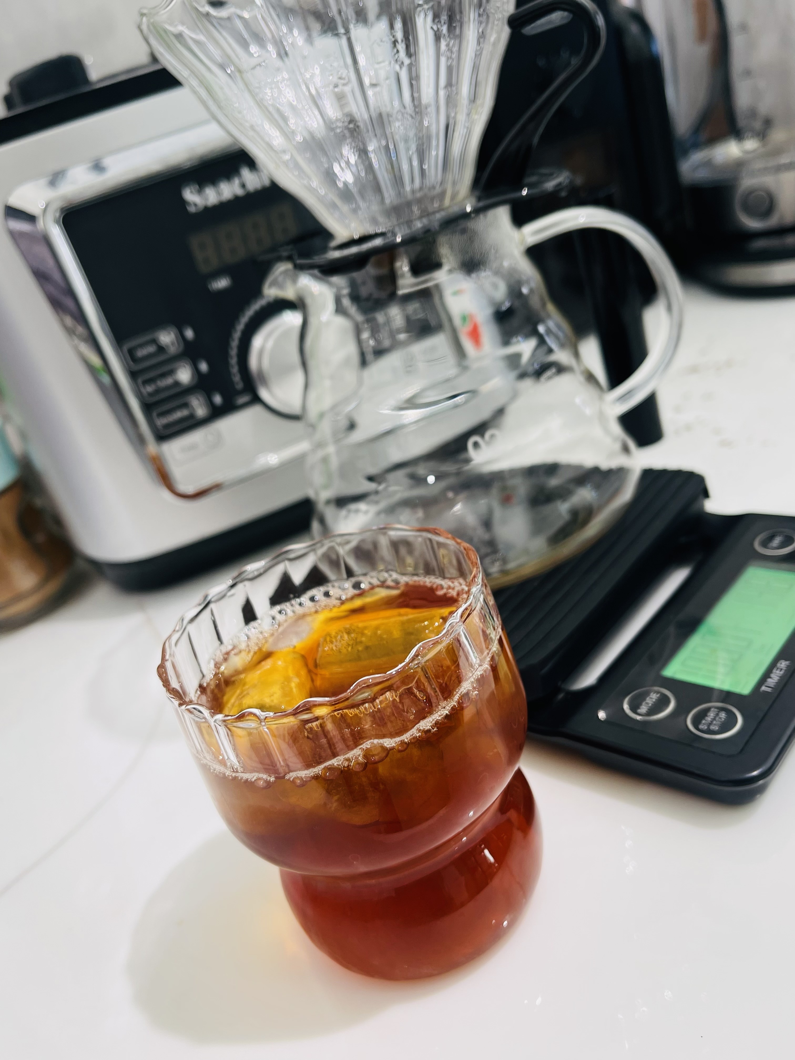 I had to try the left over or extracting a second cup out of the original recipe and it’s amazing 