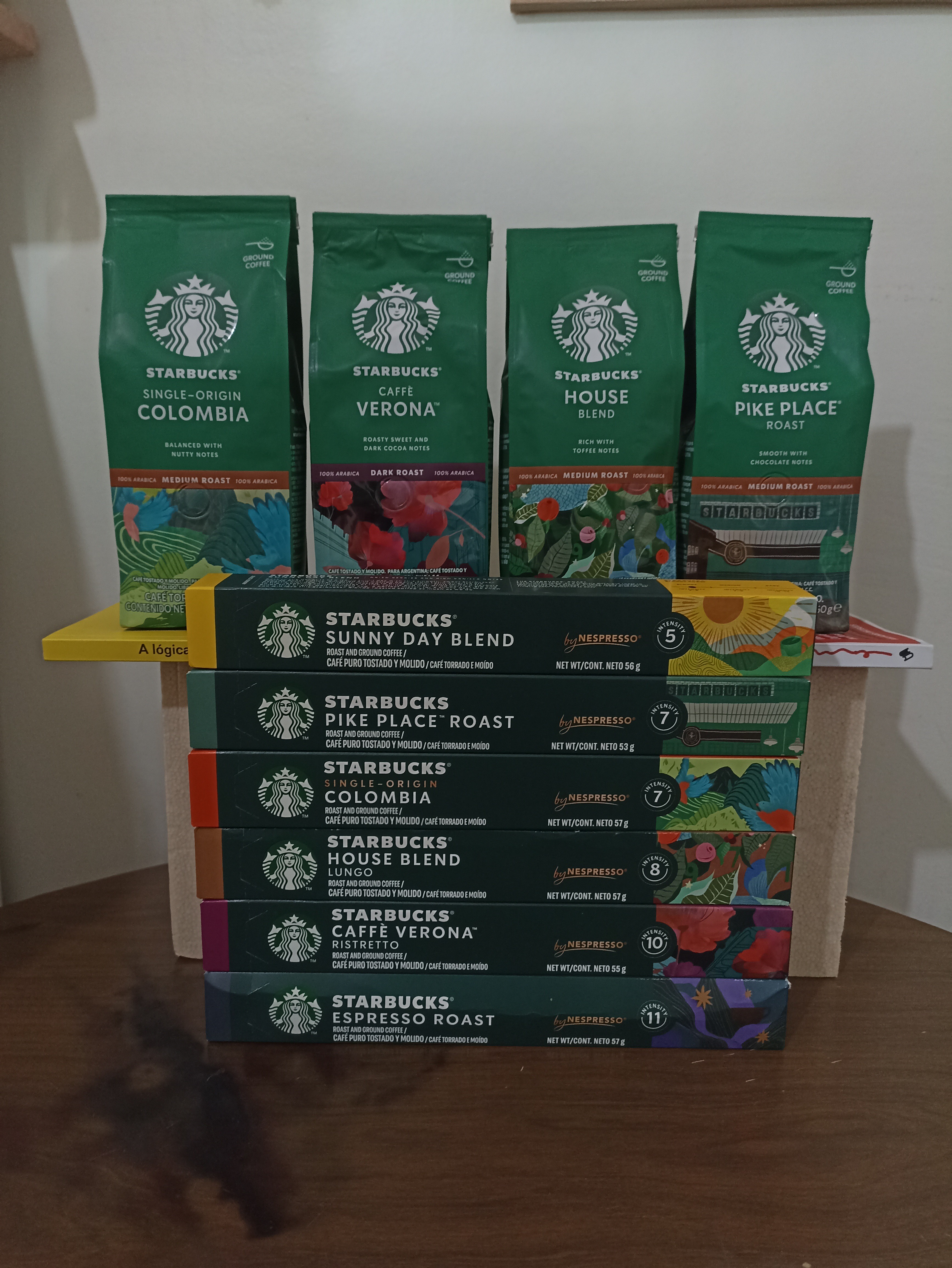 Kit da Starbucks, recomendo muito o site Starbucks até home.
https://www.starbucksathome.com/br/

#starbucks