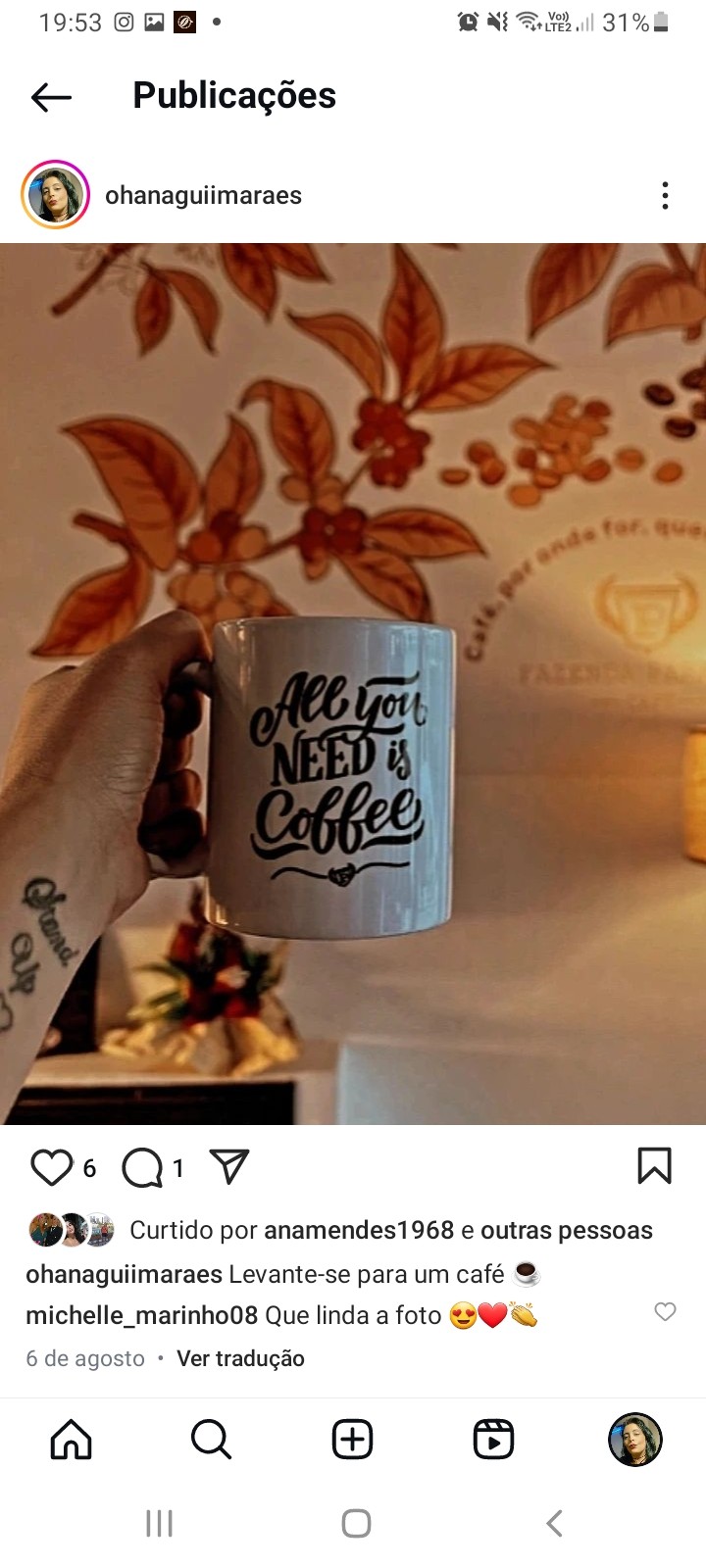 café é vida 