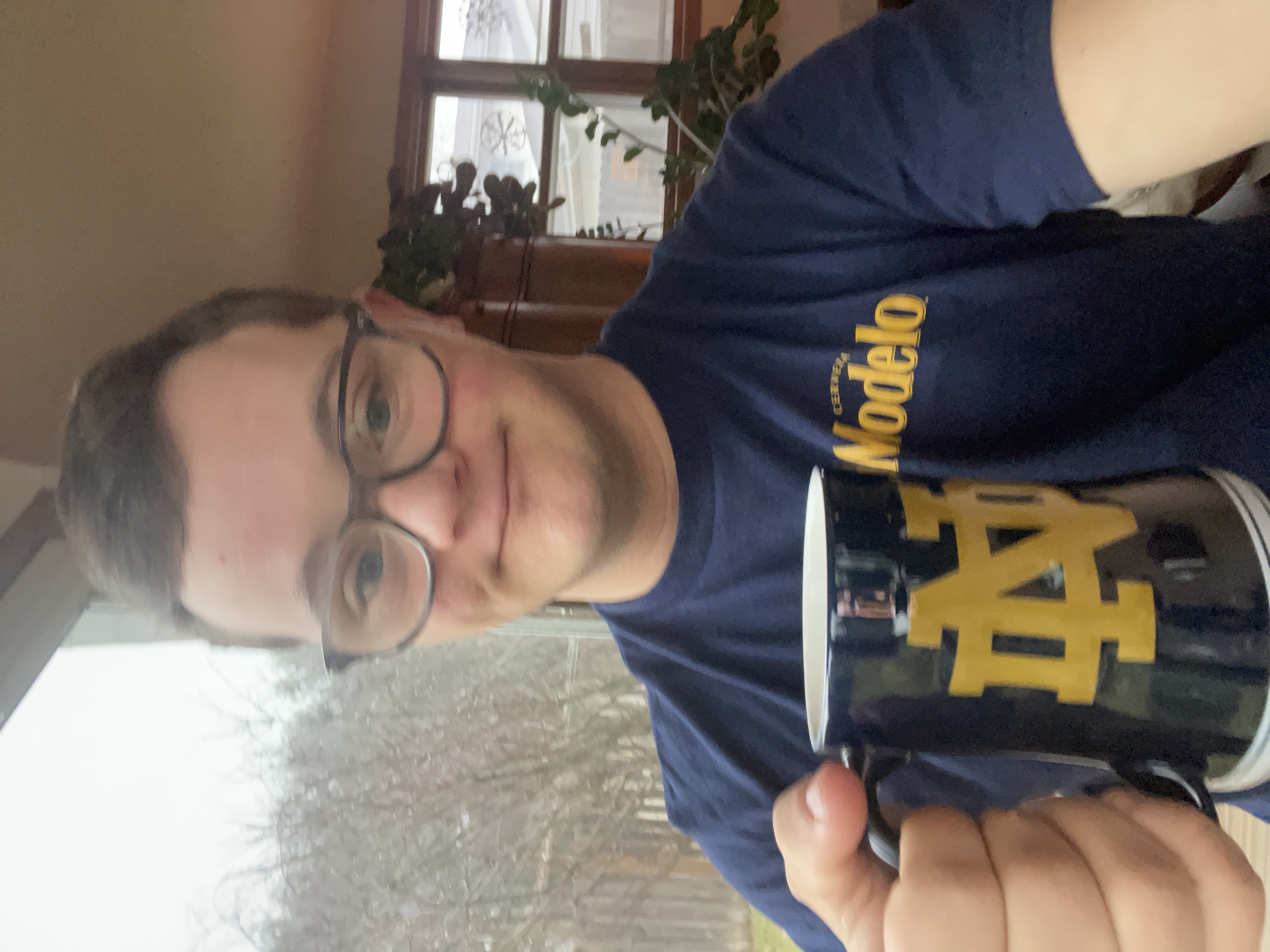 Coffee on a rainy day here in Indiana . coffee makes my day  when the skies are grey. 