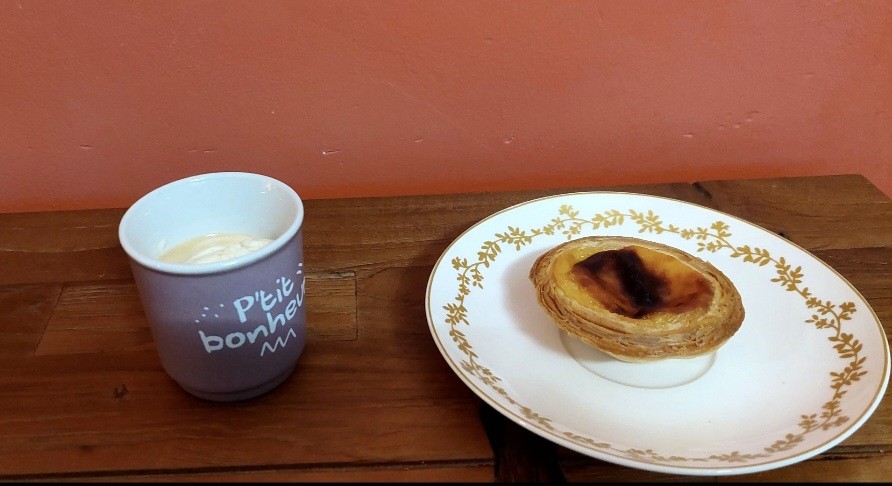 Affogato con pastel de Nata