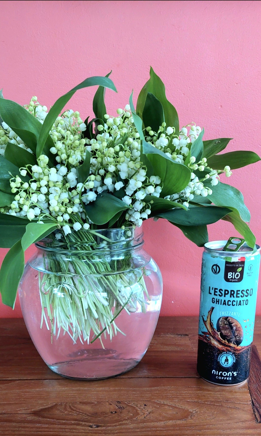 L'Espresso Ghiacciayo Frizzante Bio

Balade dans la nature à la recherche de muguet 
Porte bonheur 100% naturel 