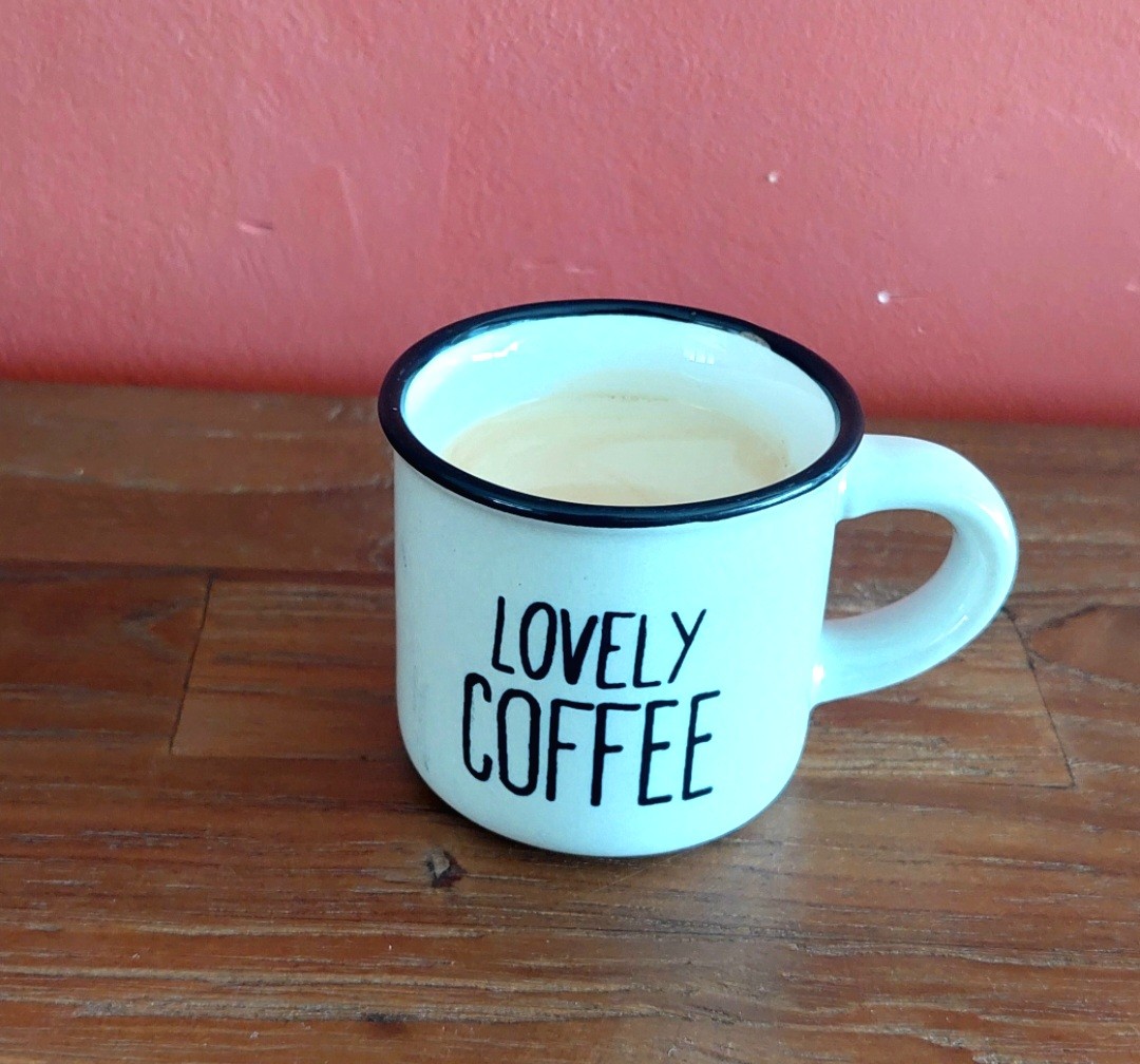 Nouvelle tasse à expresso ;- )
