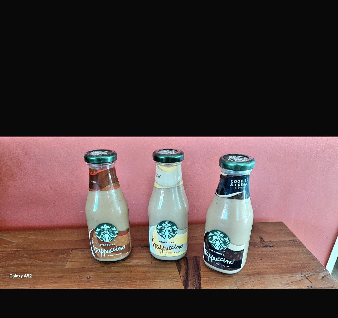 Frappucino Starbucks

Je commence par lequel ?