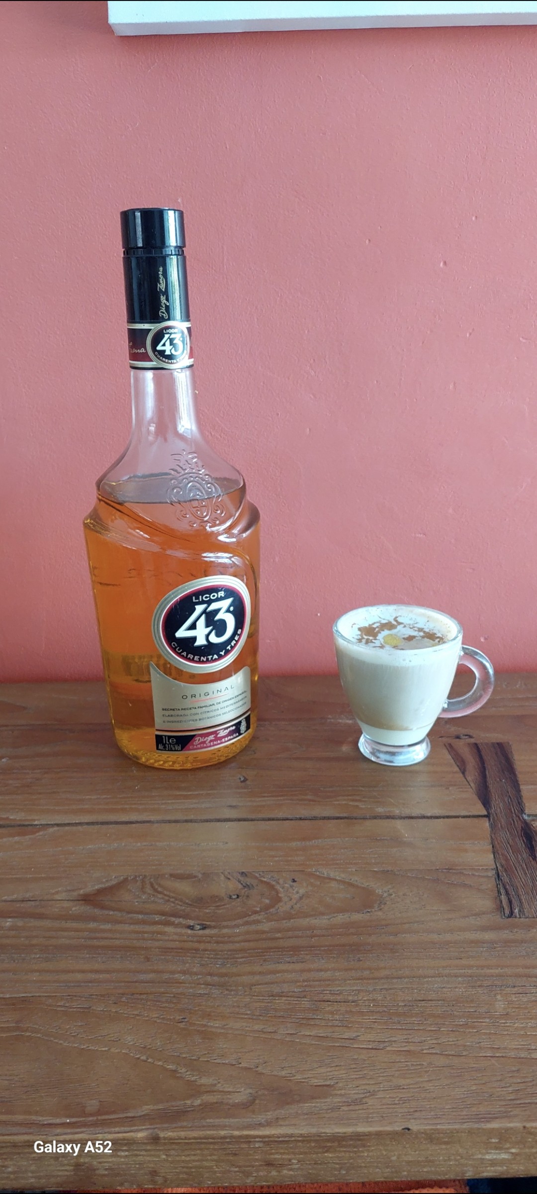 Le pire barraquito de tous les temps ;-(((
Le côté positif,  c'est que je vais devoir en faire un 2ème ;-)