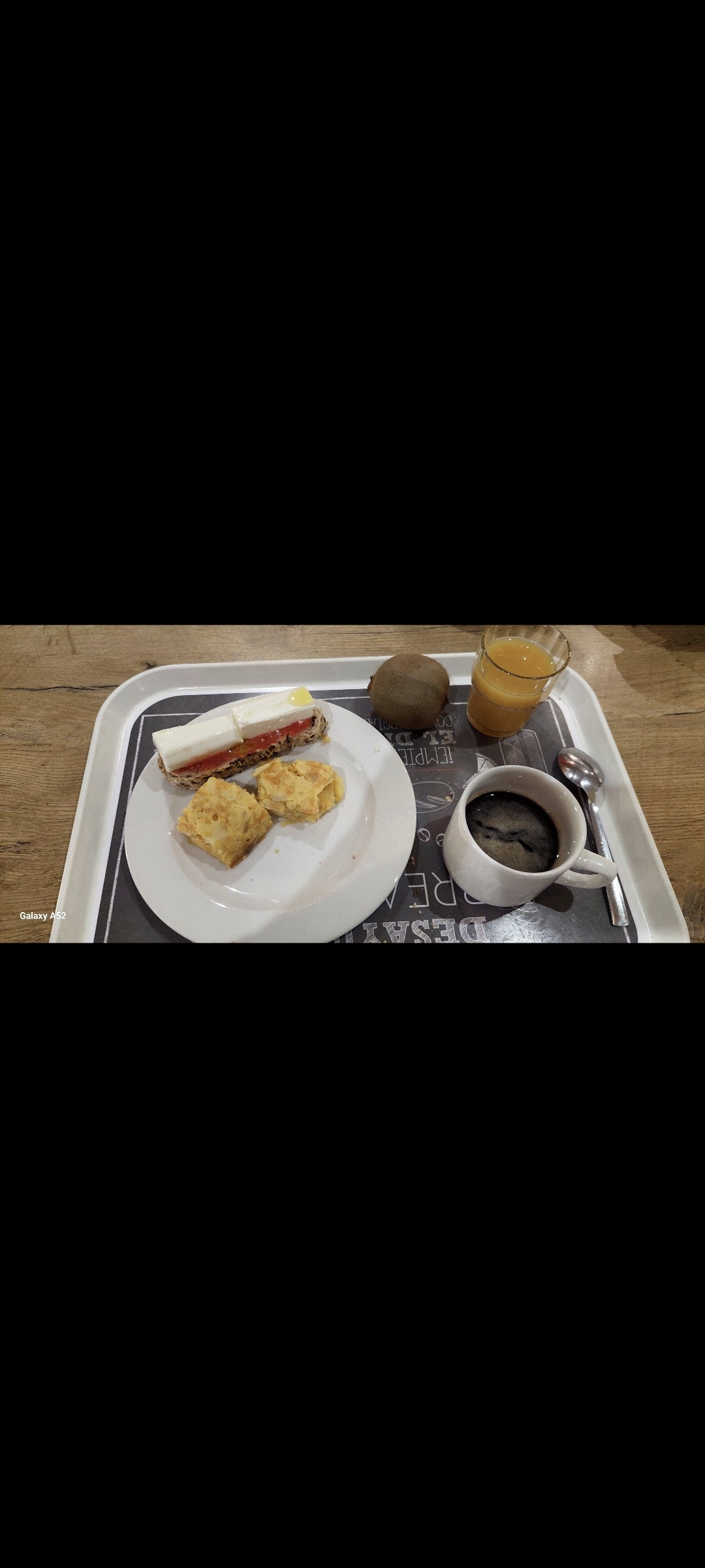 Double expresso 

C'est la que je sais que je suis bien arrivé en Espagne