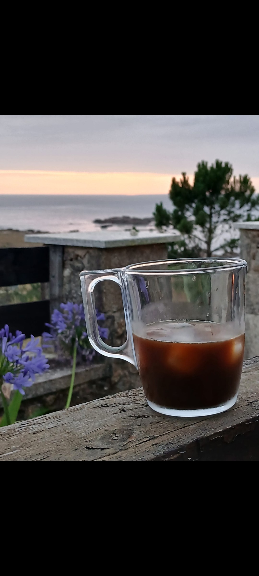 Café Marcilla Gran Aroma Natural

Dernier café glacé de la journée 
Coucher de soleil depuis la terrasse 